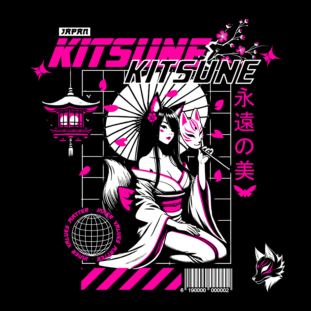Kitsune - MerchMotten