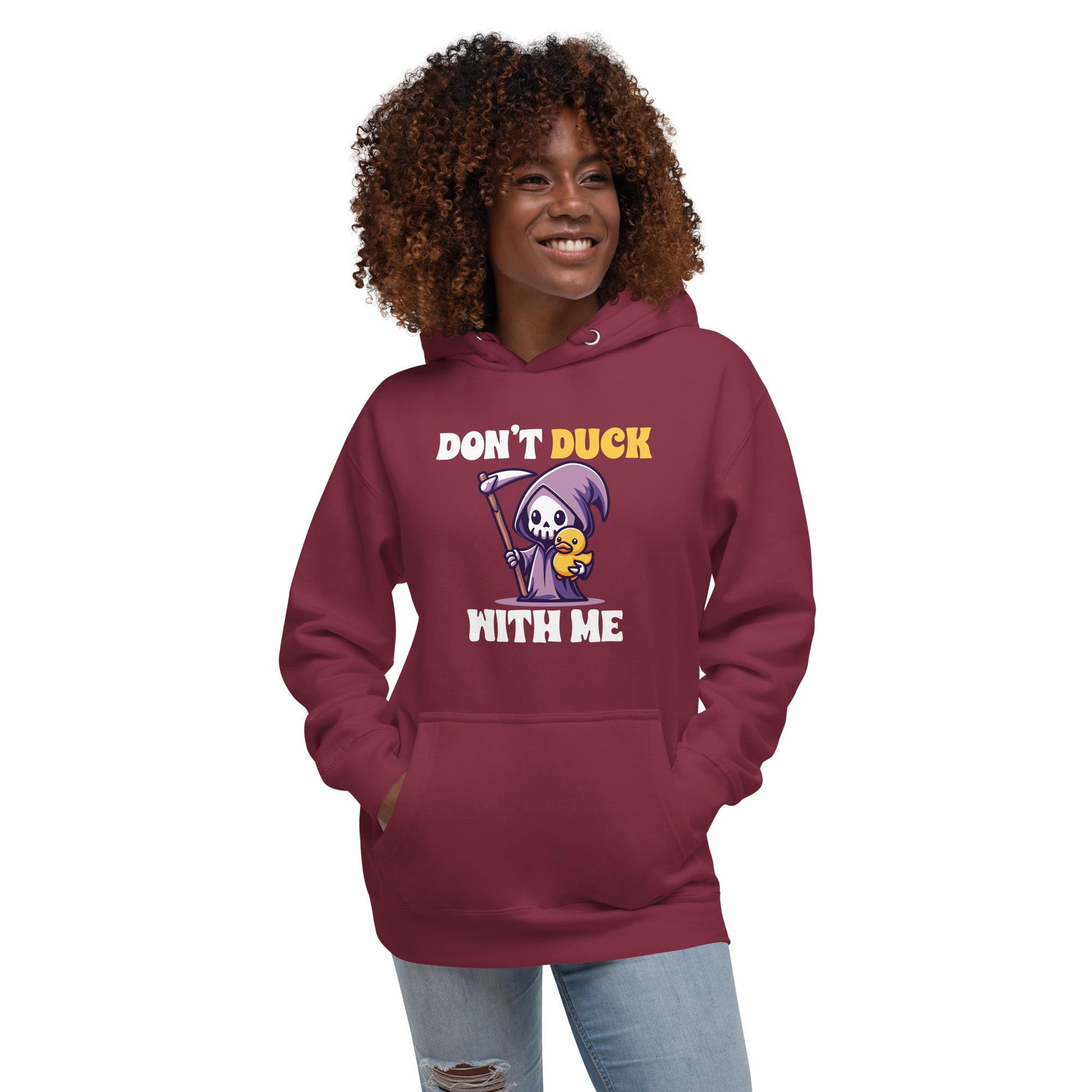 Don't Duck with me - Hoodie - MerchMotten