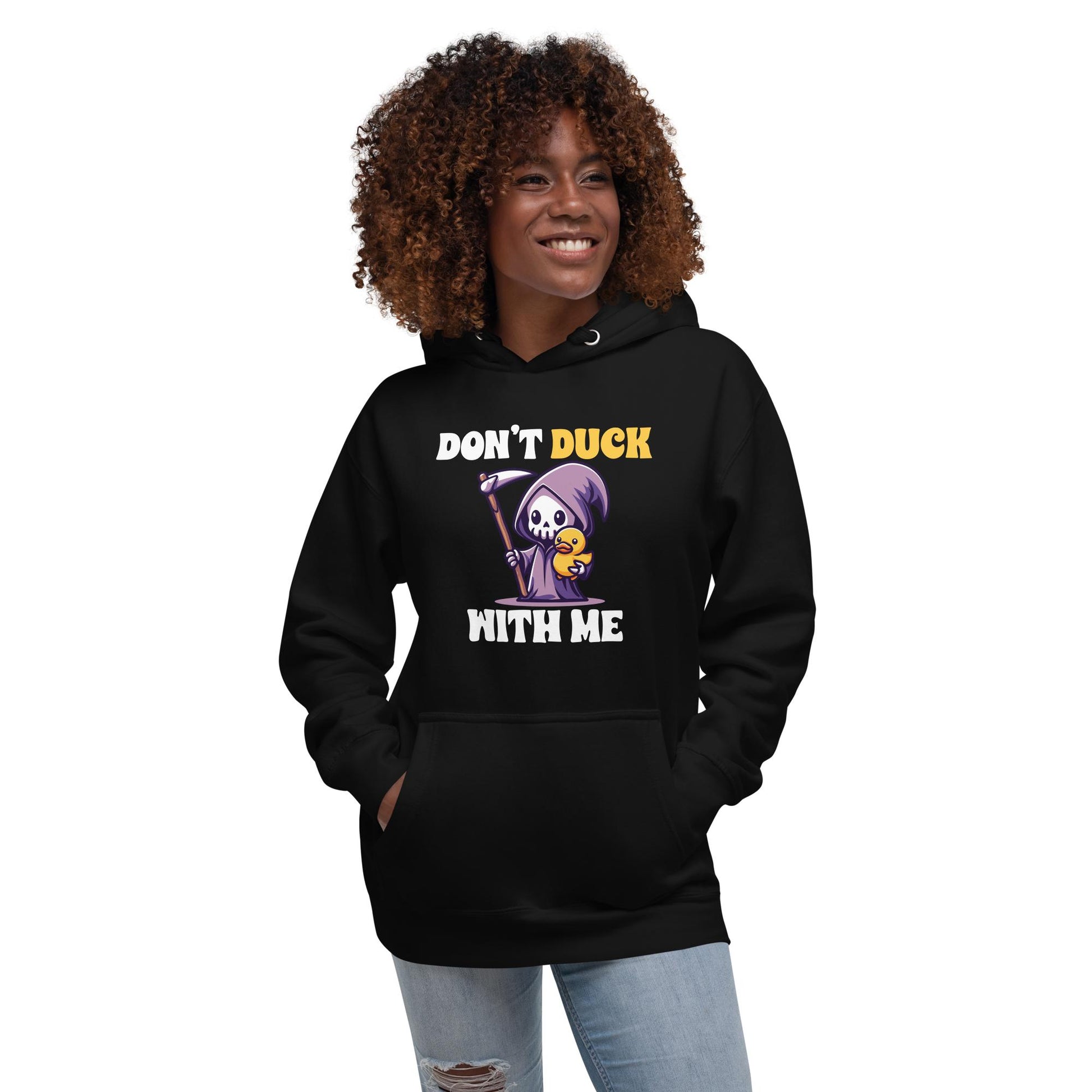Don't Duck with me - Hoodie - MerchMotten