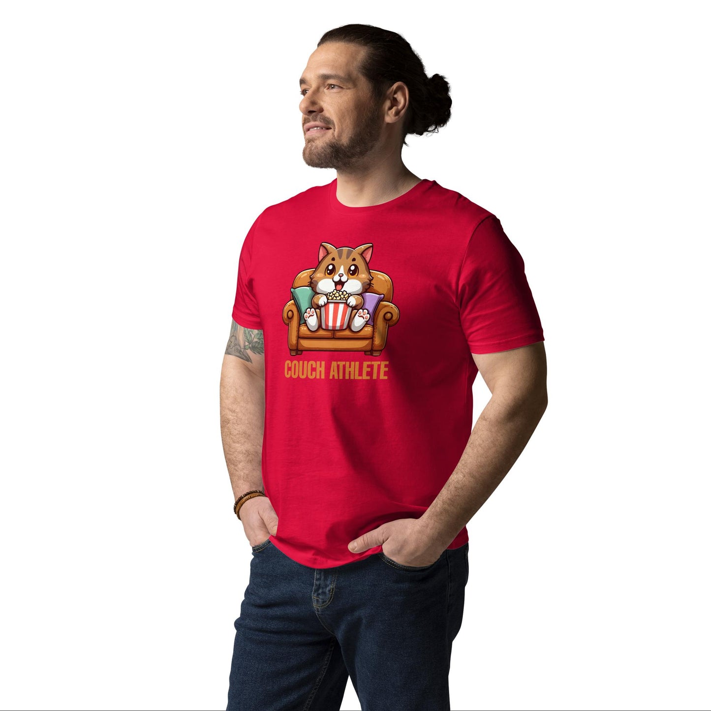 Couch Athlete - T-Shirt - MerchMotten