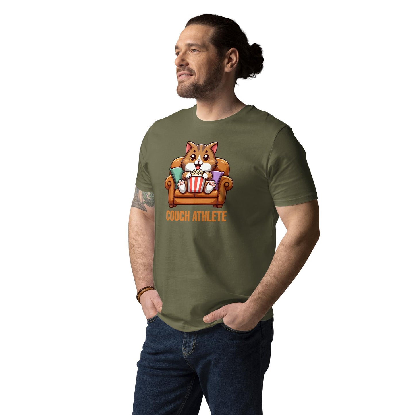 Couch Athlete - T-Shirt - MerchMotten