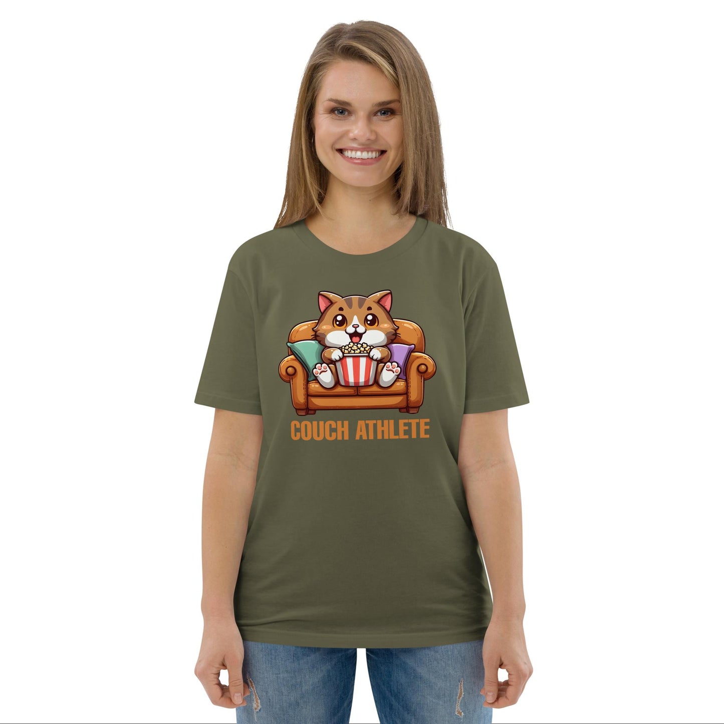 Couch Athlete - T-Shirt - MerchMotten