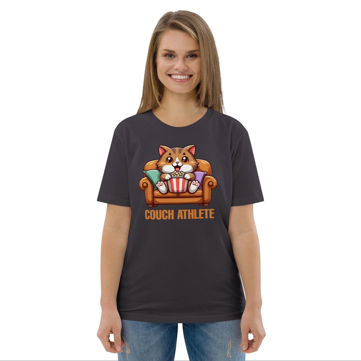 Couch Athlete - T-Shirt - MerchMotten