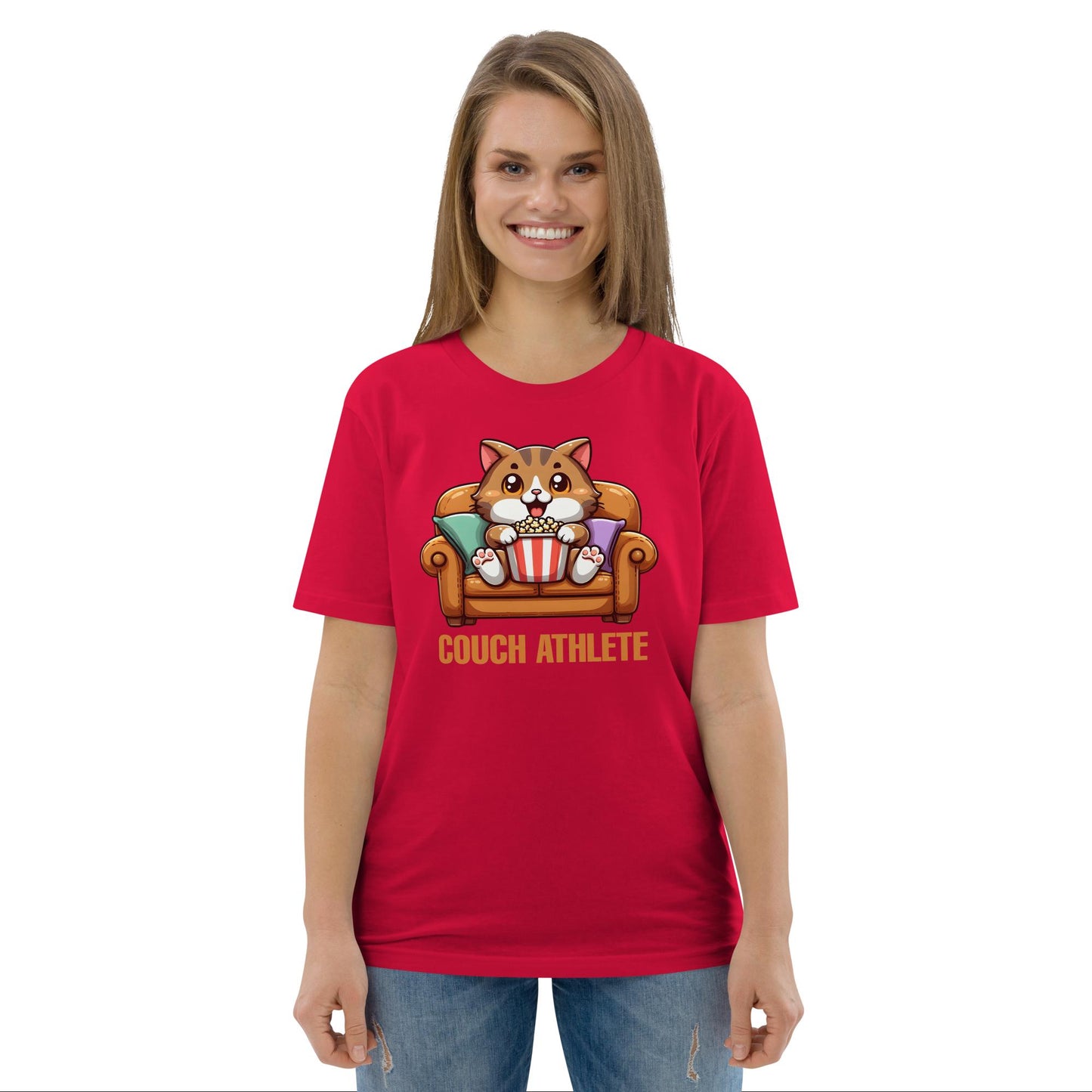 Couch Athlete - T-Shirt - MerchMotten