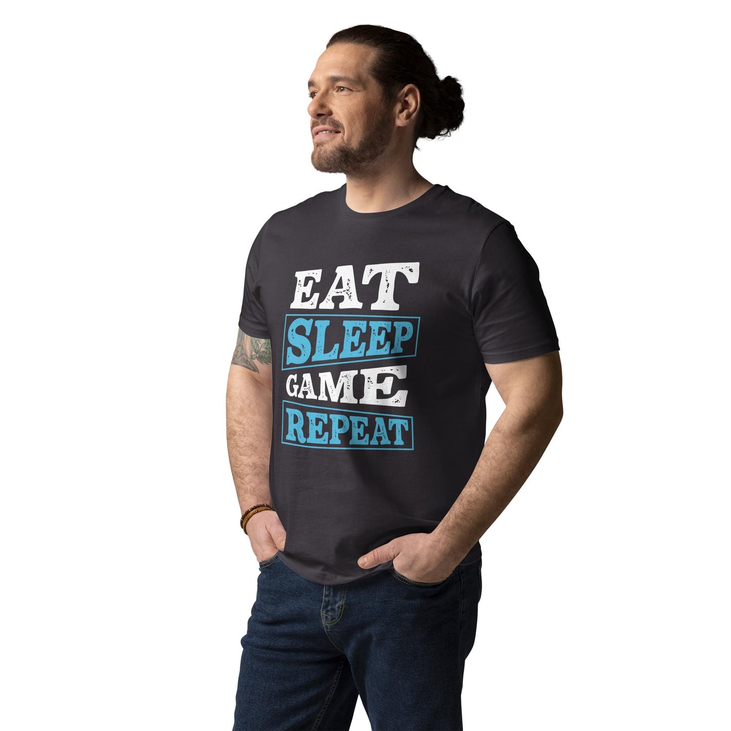 Eat, Sleep, Game, Repeat - T-Shirt - MerchMotten