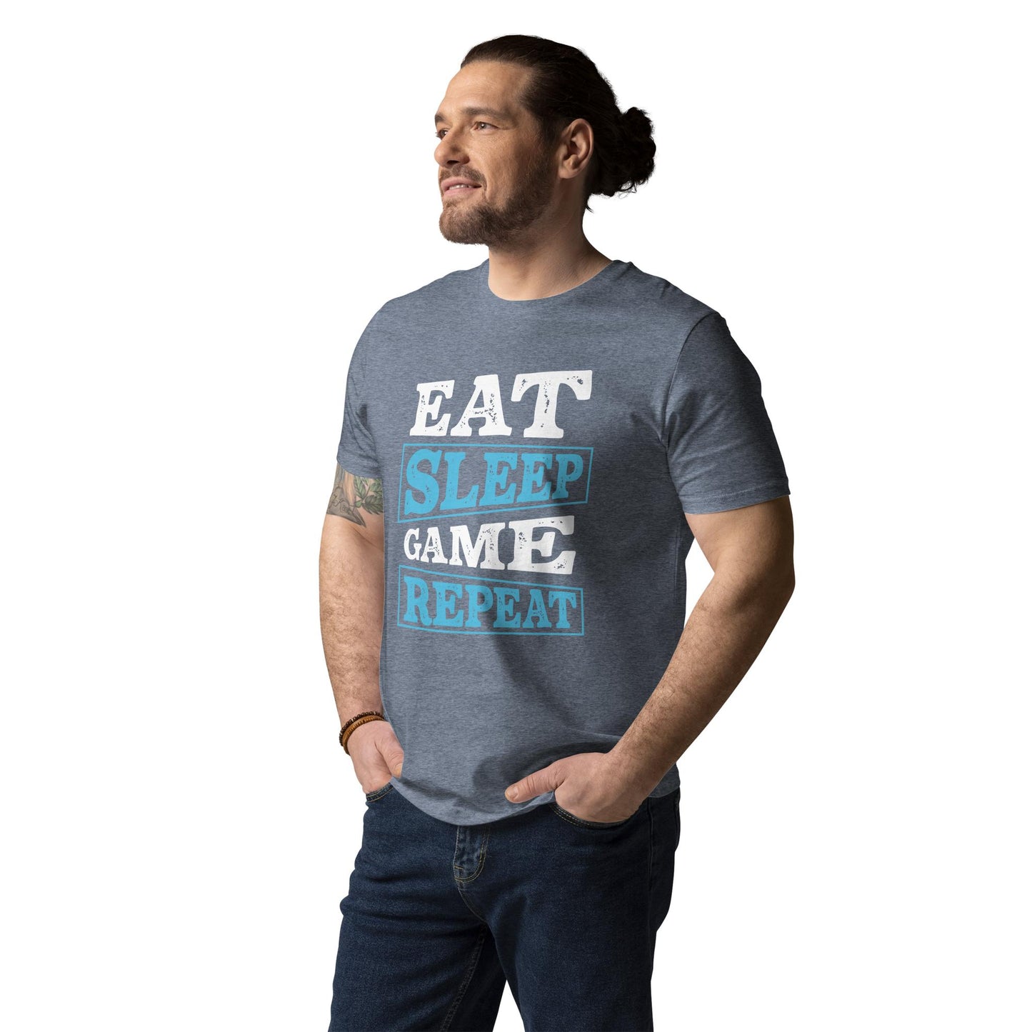 Eat, Sleep, Game, Repeat - T-Shirt - MerchMotten
