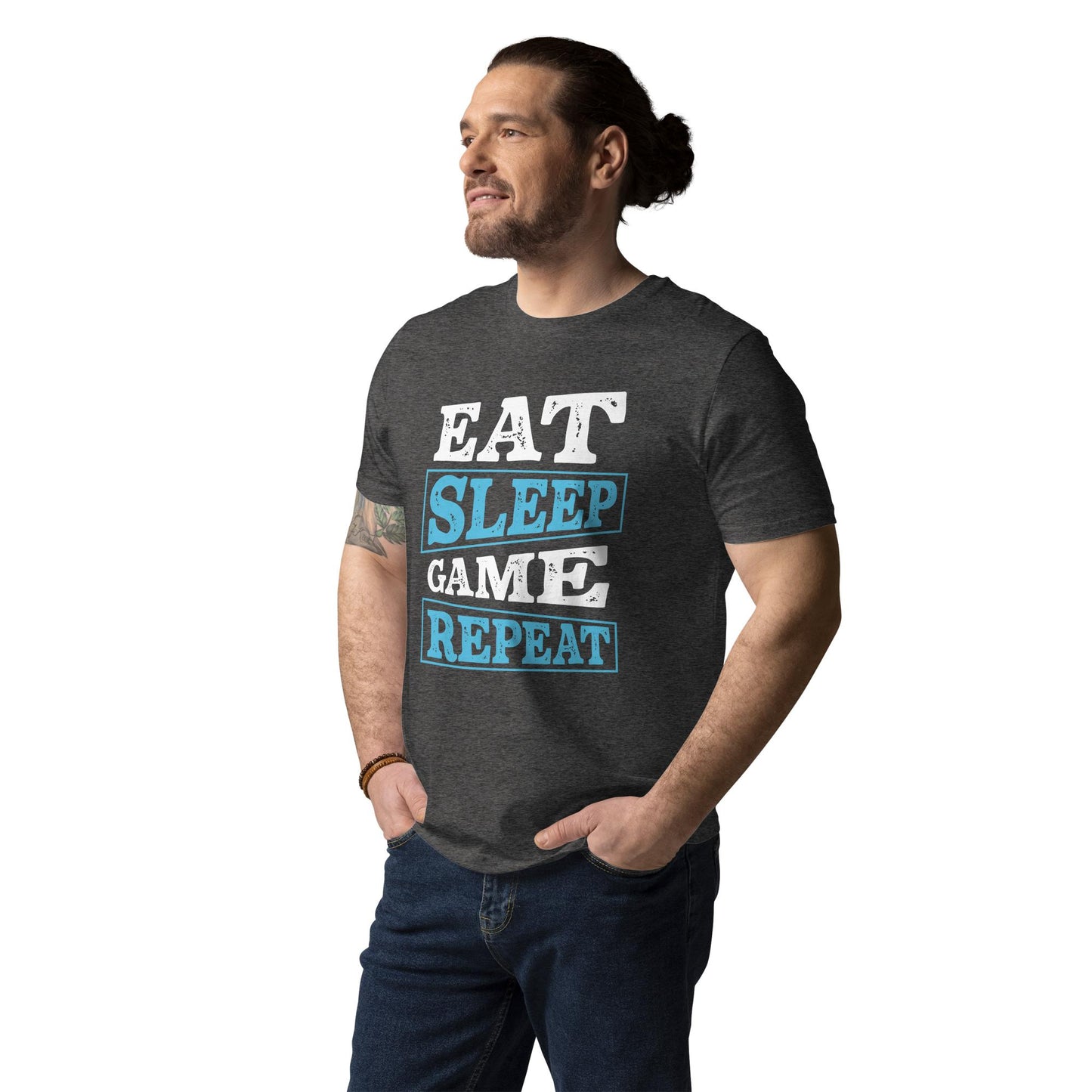 Eat, Sleep, Game, Repeat - T-Shirt - MerchMotten