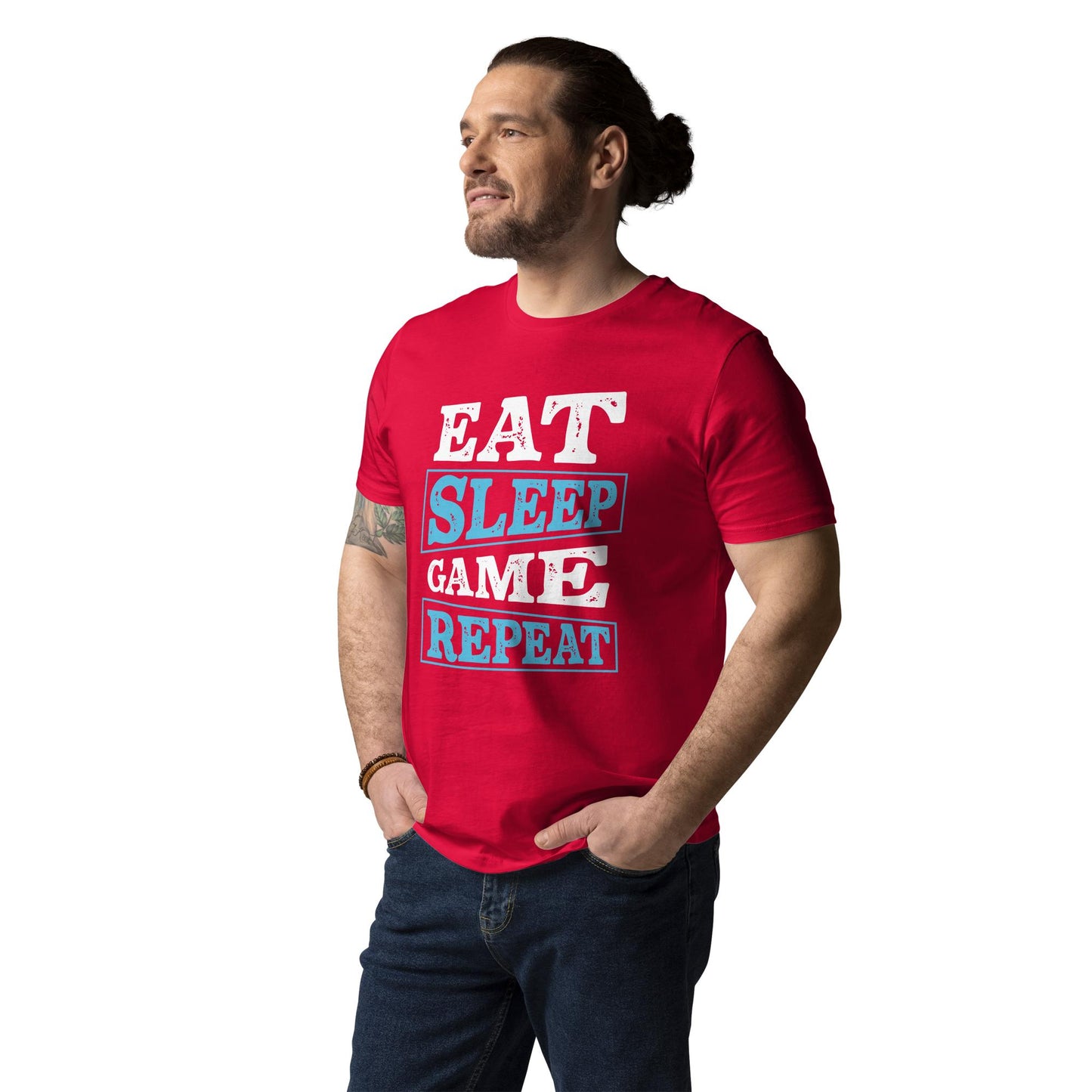 Eat, Sleep, Game, Repeat - T-Shirt - MerchMotten