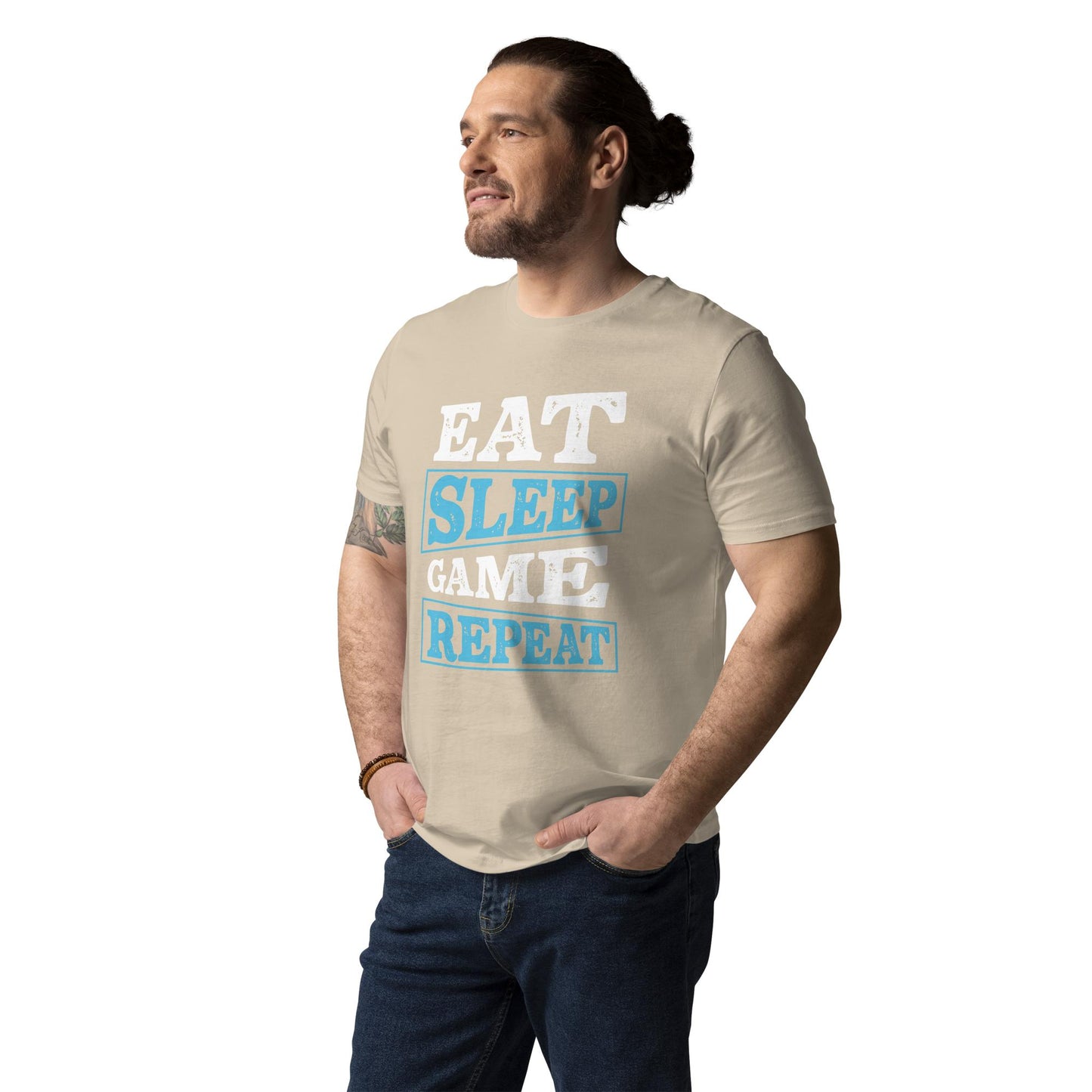 Eat, Sleep, Game, Repeat - T-Shirt - MerchMotten