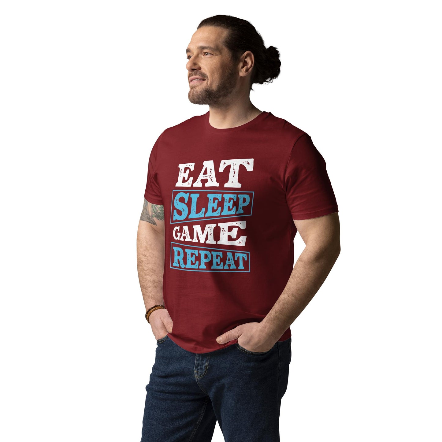Eat, Sleep, Game, Repeat - T-Shirt - MerchMotten