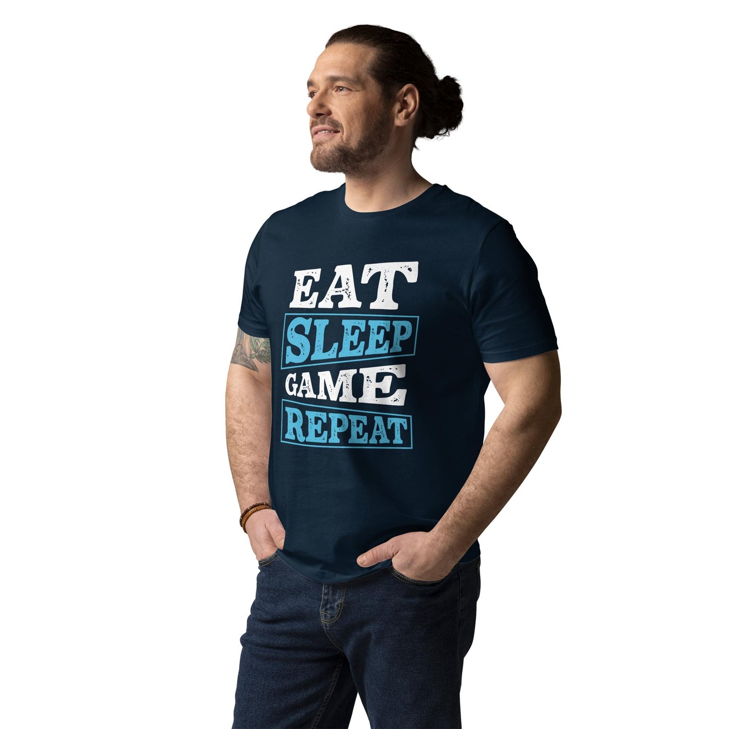 Eat, Sleep, Game, Repeat - T-Shirt - MerchMotten