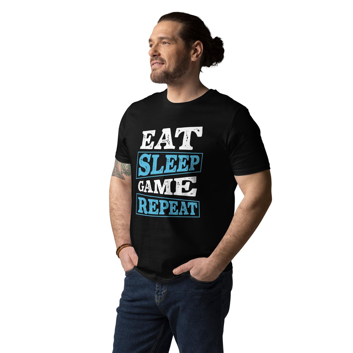 Eat, Sleep, Game, Repeat - T-Shirt - MerchMotten