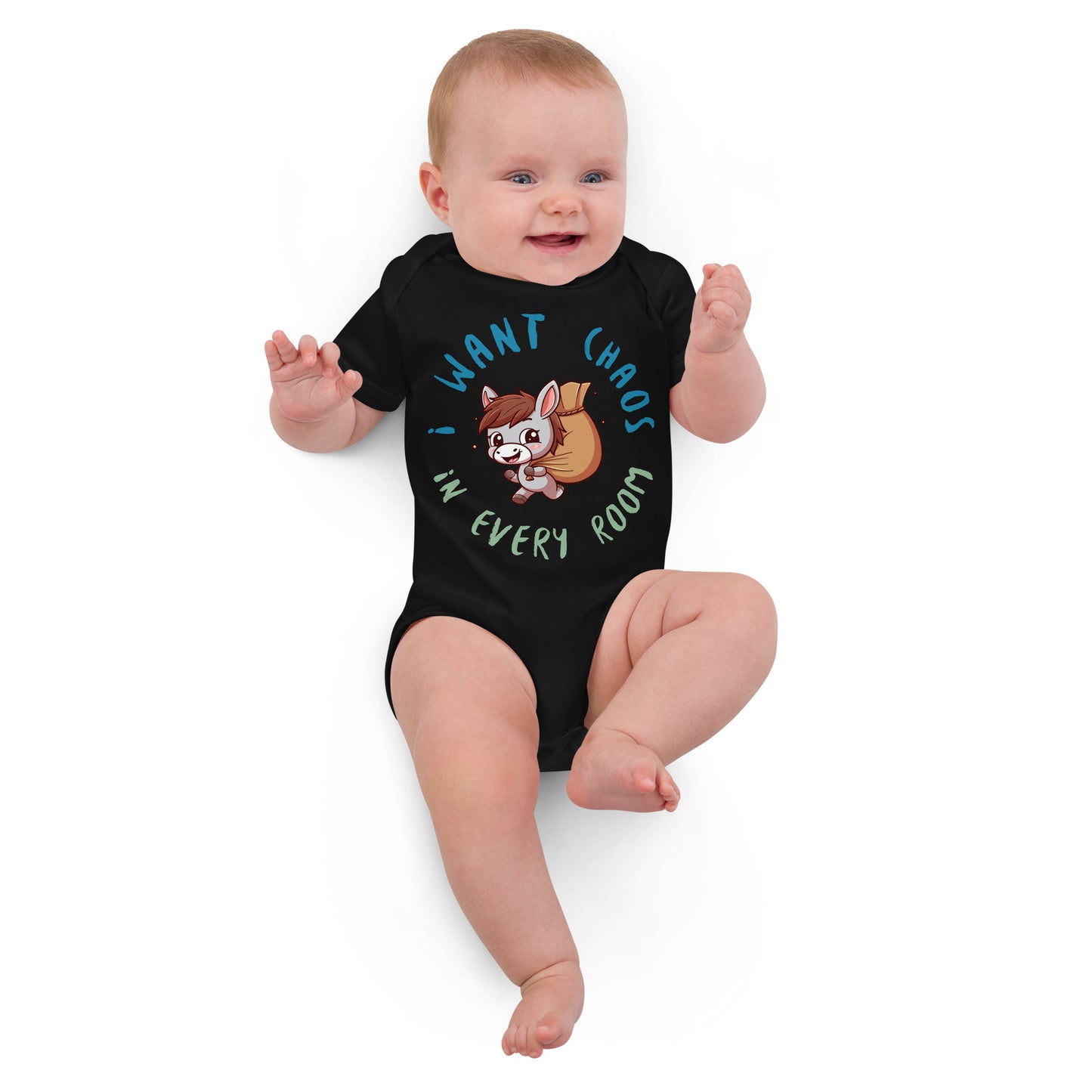 I want chaos - Babystrampler
