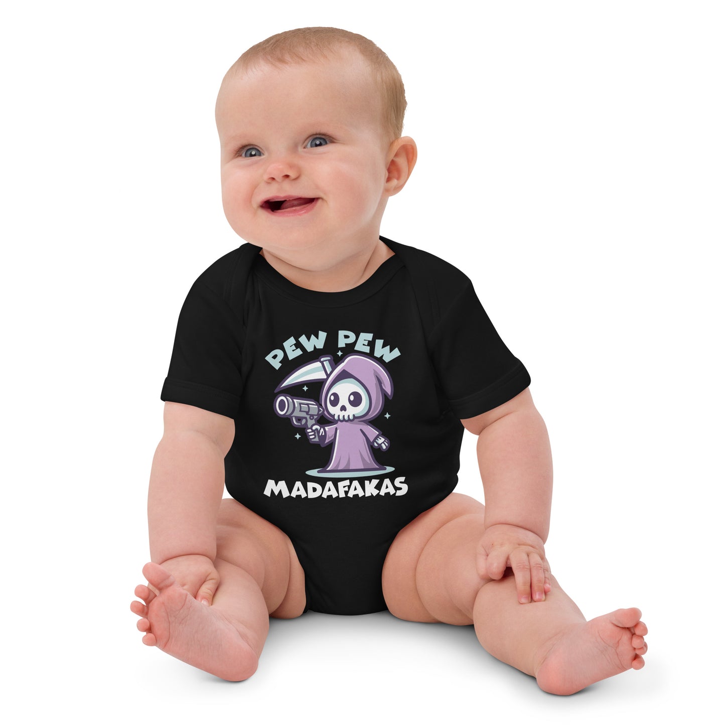 Pew Pew Madafaka - Babystrampler