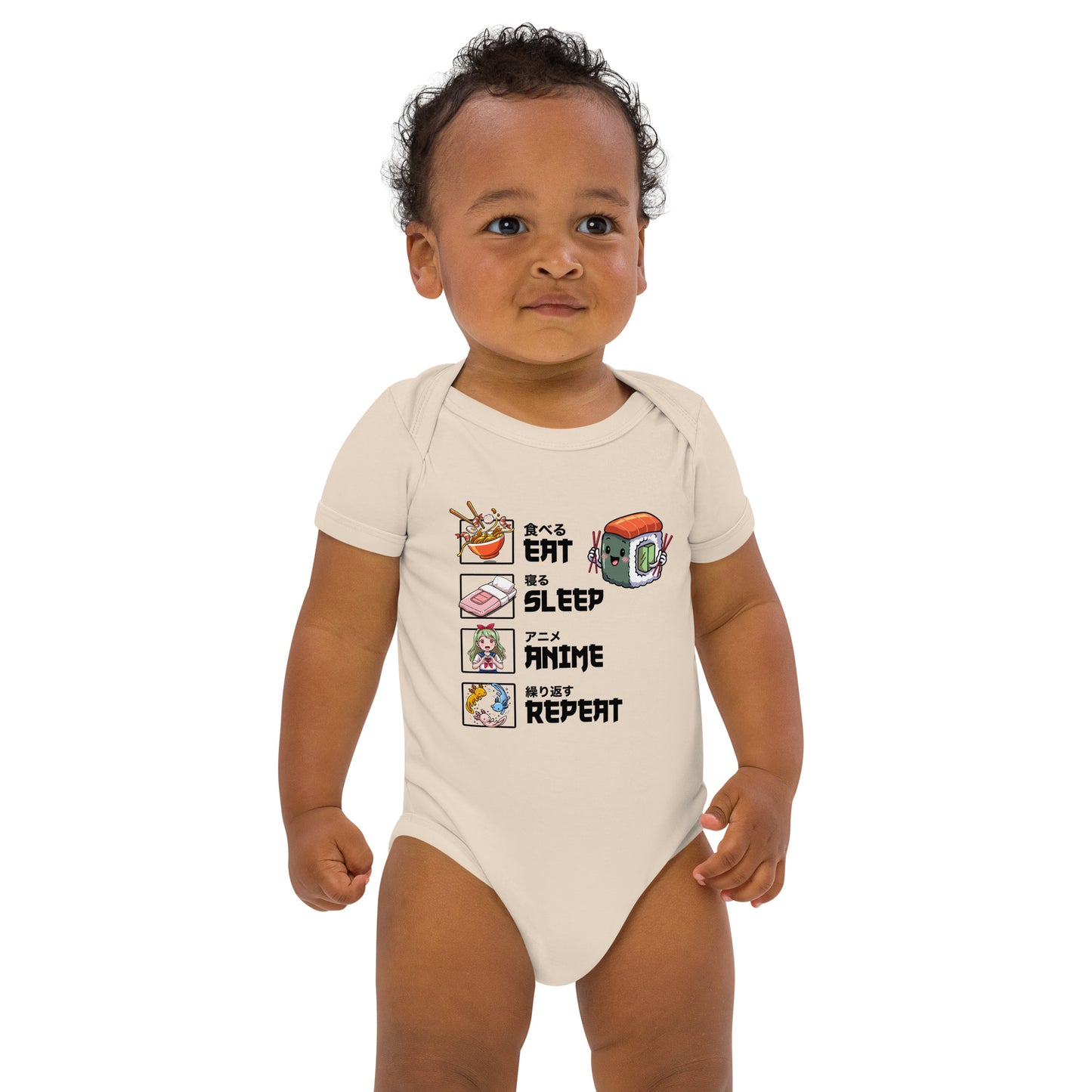 Eat Sleep Game Repeat - Babystrampler