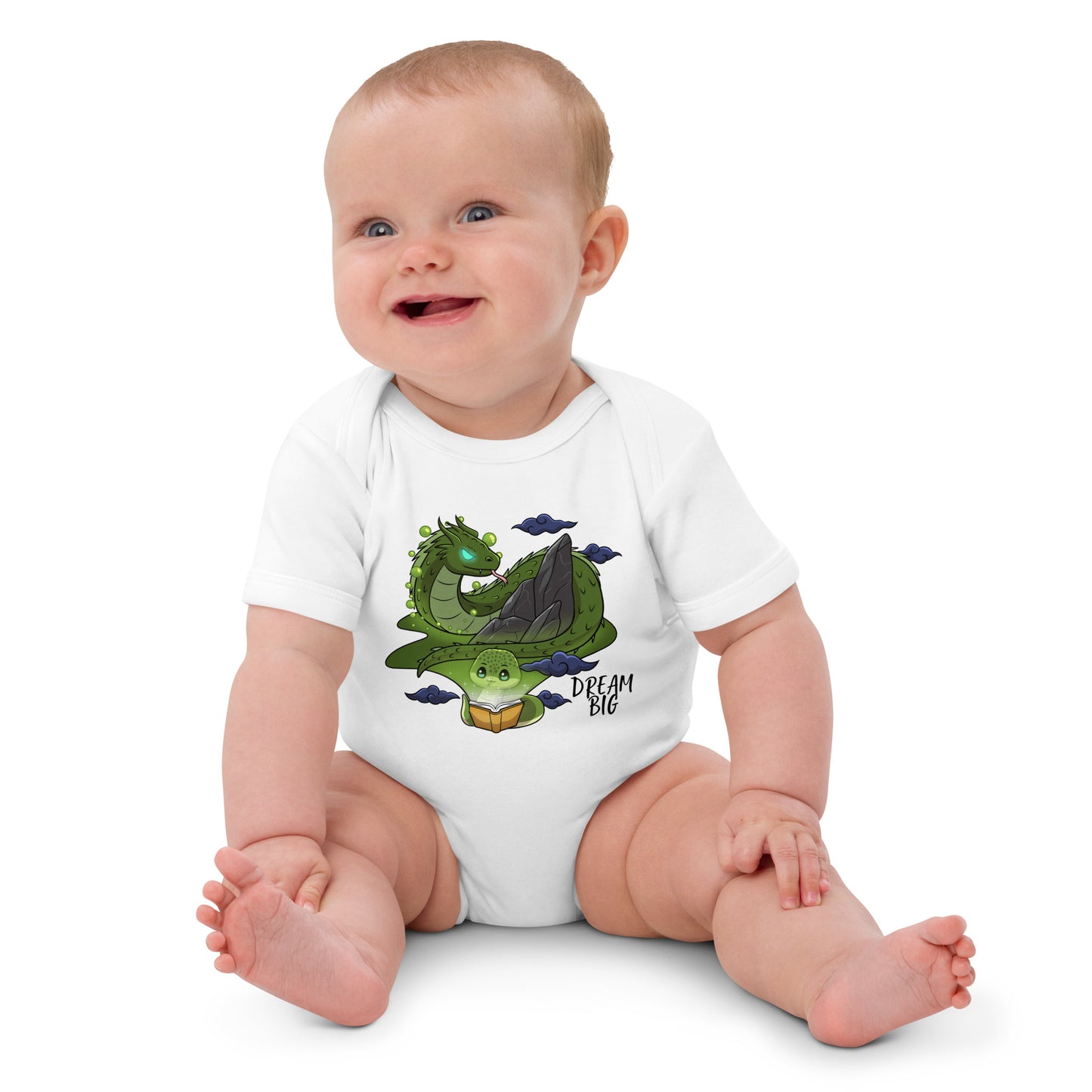 Organic cotton baby bodysuit