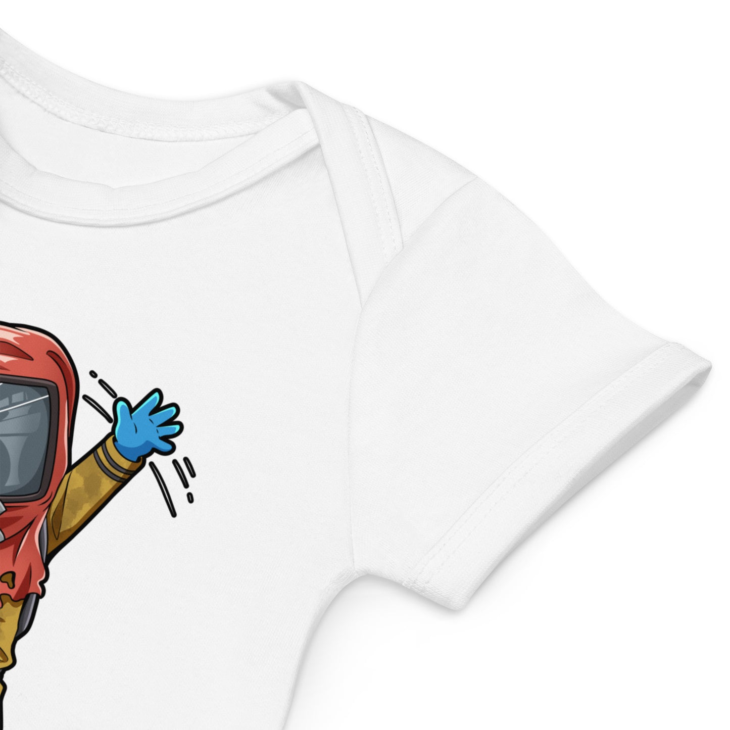Winkender Hazmat - Babystrampler