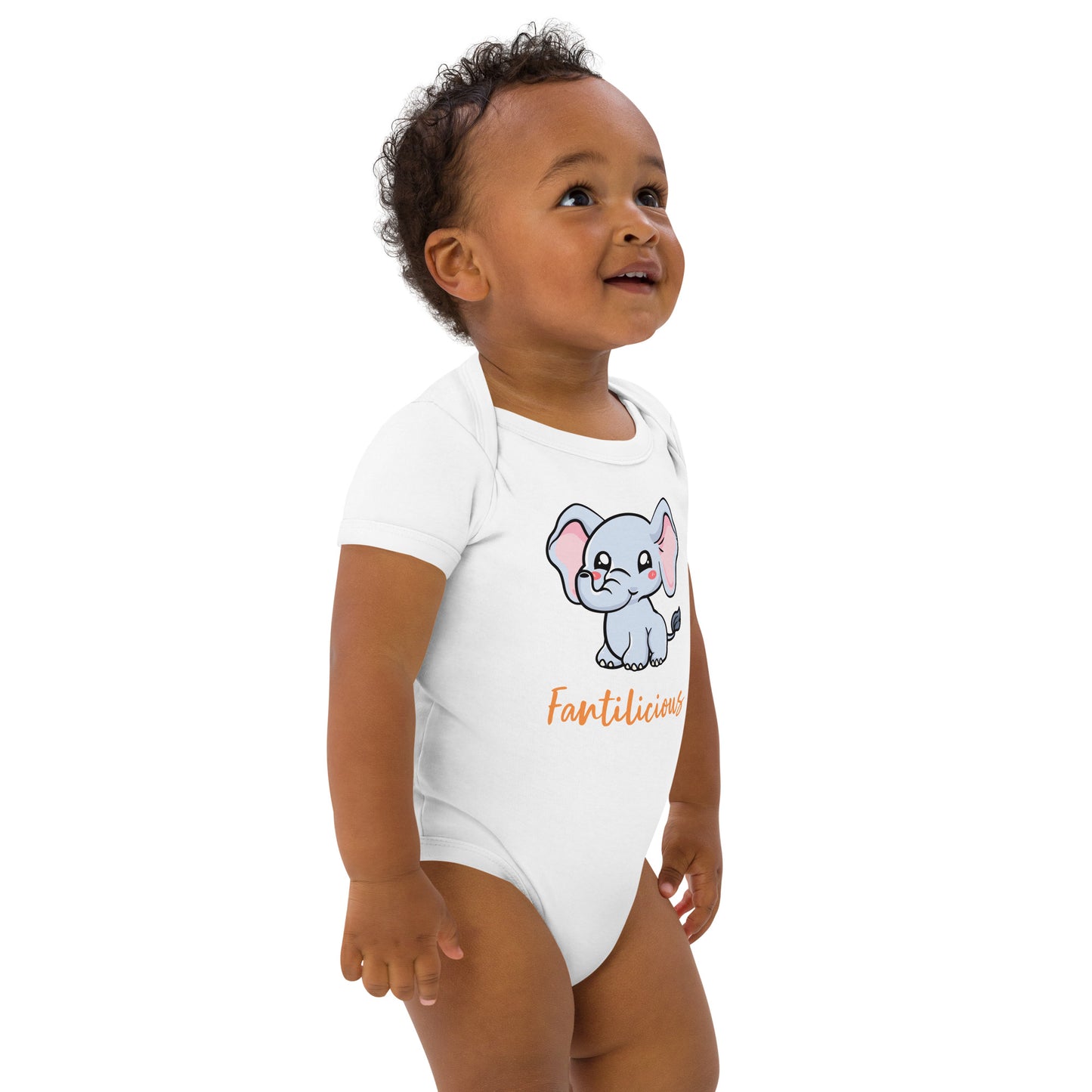 Baby Elefant - Babystrampler