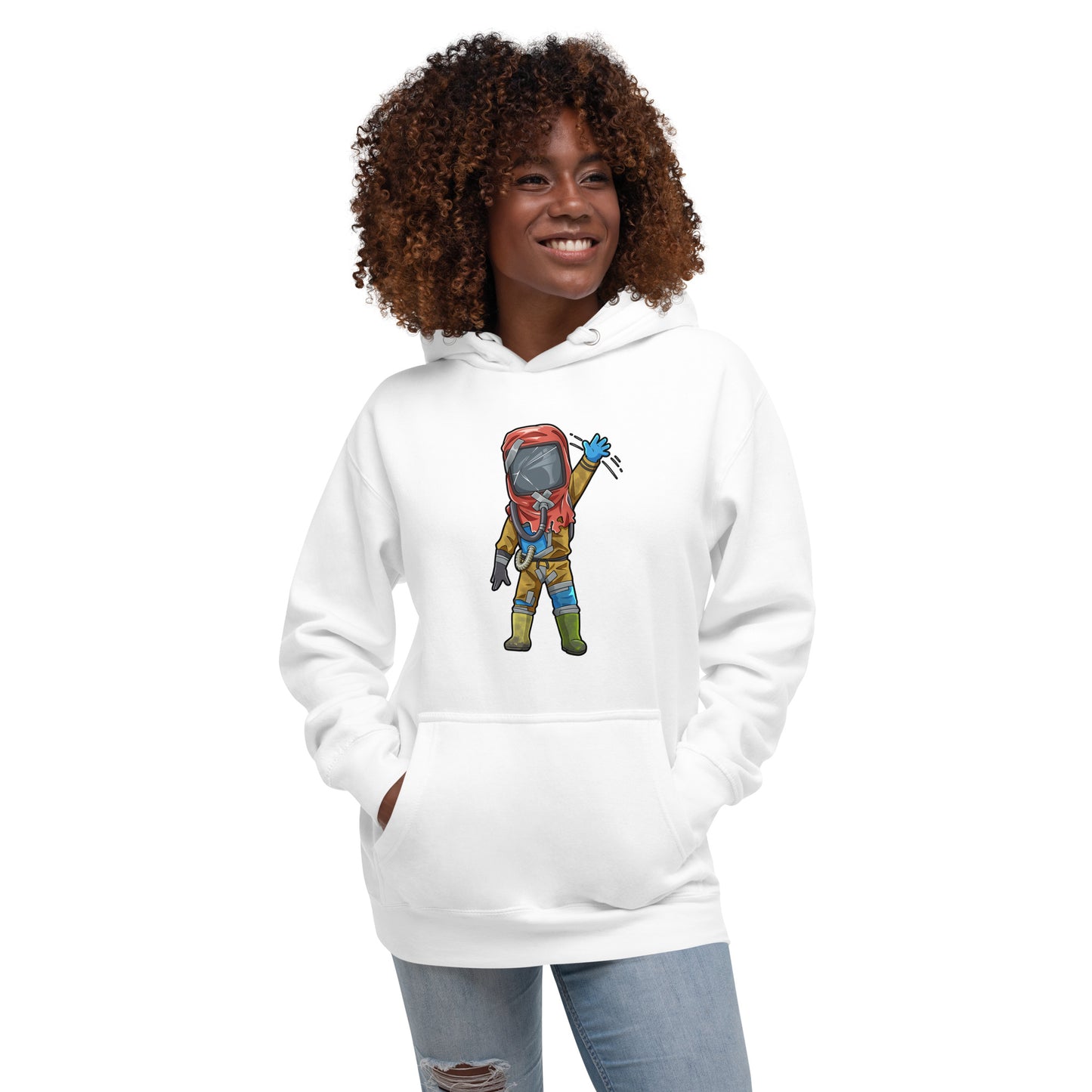 Winkender Hazmat - Hoodie - MerchMotten