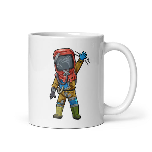 Winkender Hazmat - Tasse - MerchMotten