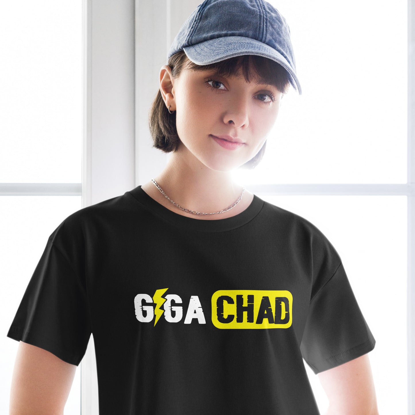 Giga Chad - Crop T-Shirt