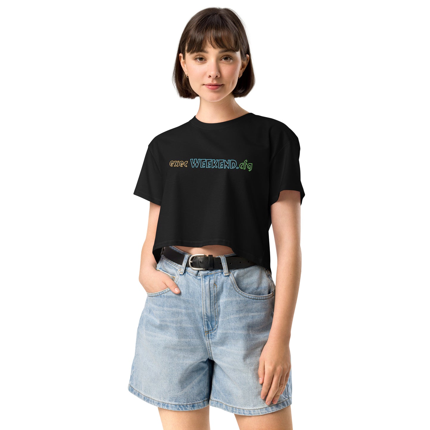 exec Weekend - Crop T-Shirt
