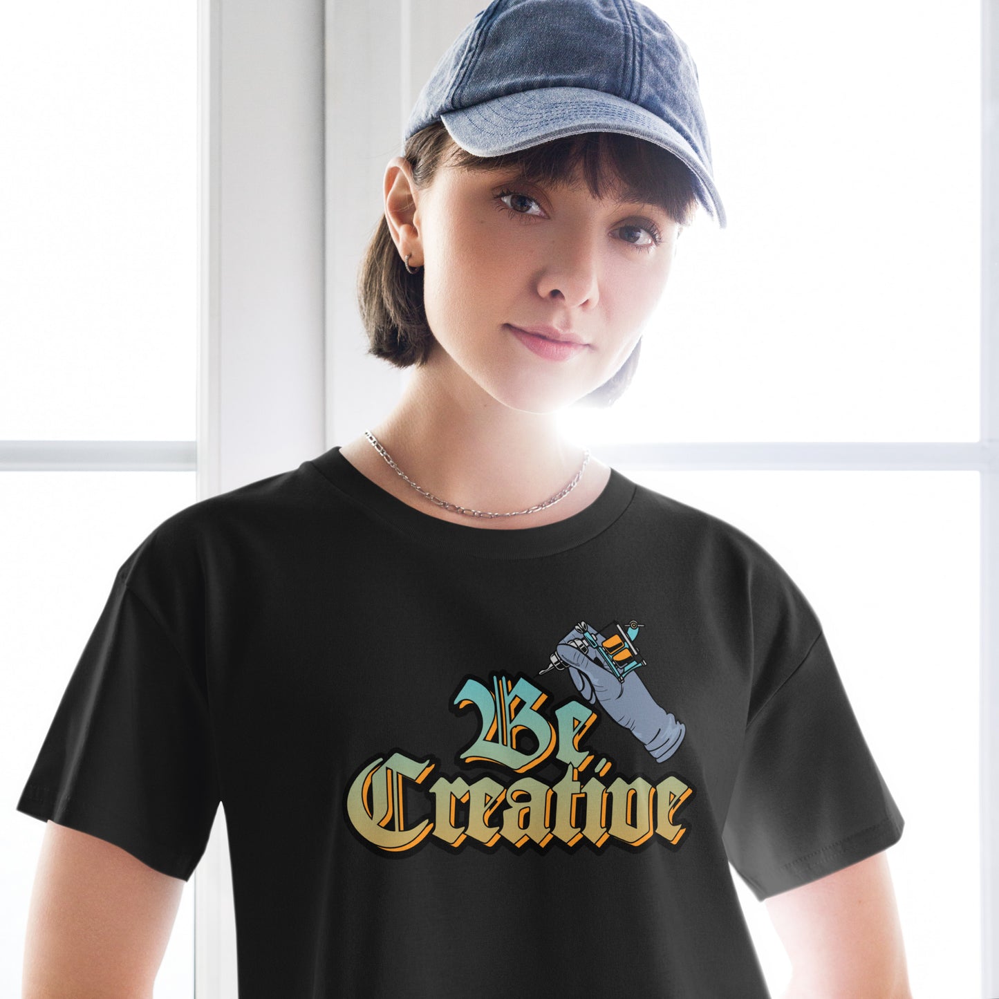Be Creative - Crop T-Shirt