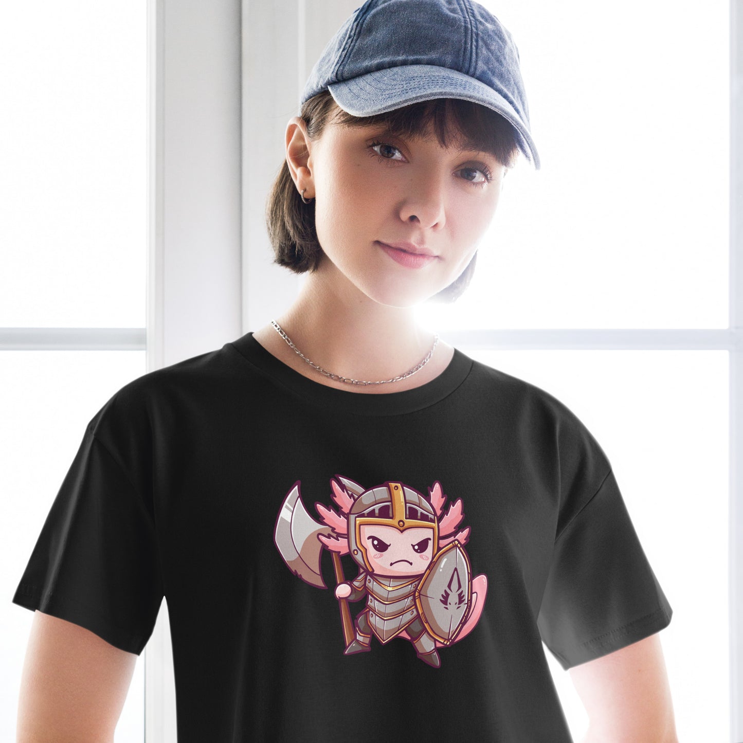 Axe-O-lotl - Crop T-Shirt