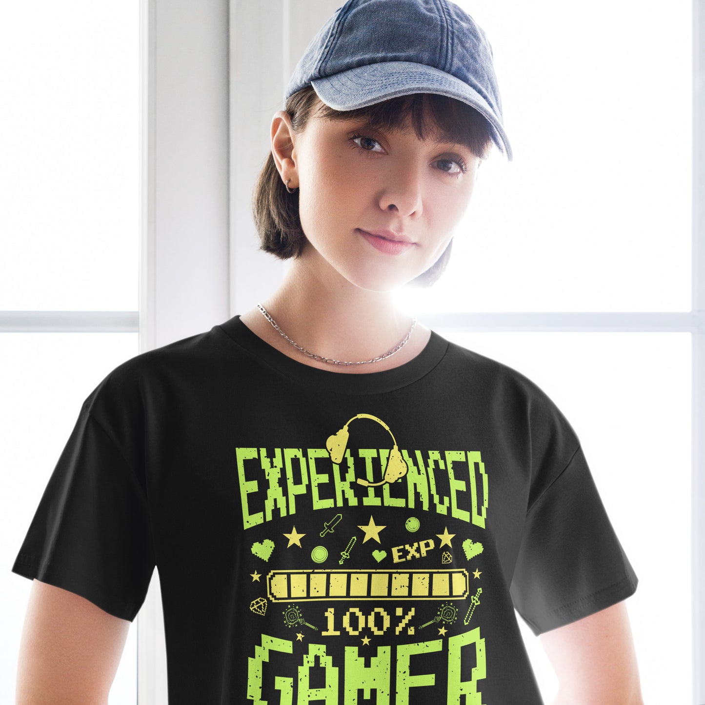 Experienced Gamer - Crop T-Shirt
