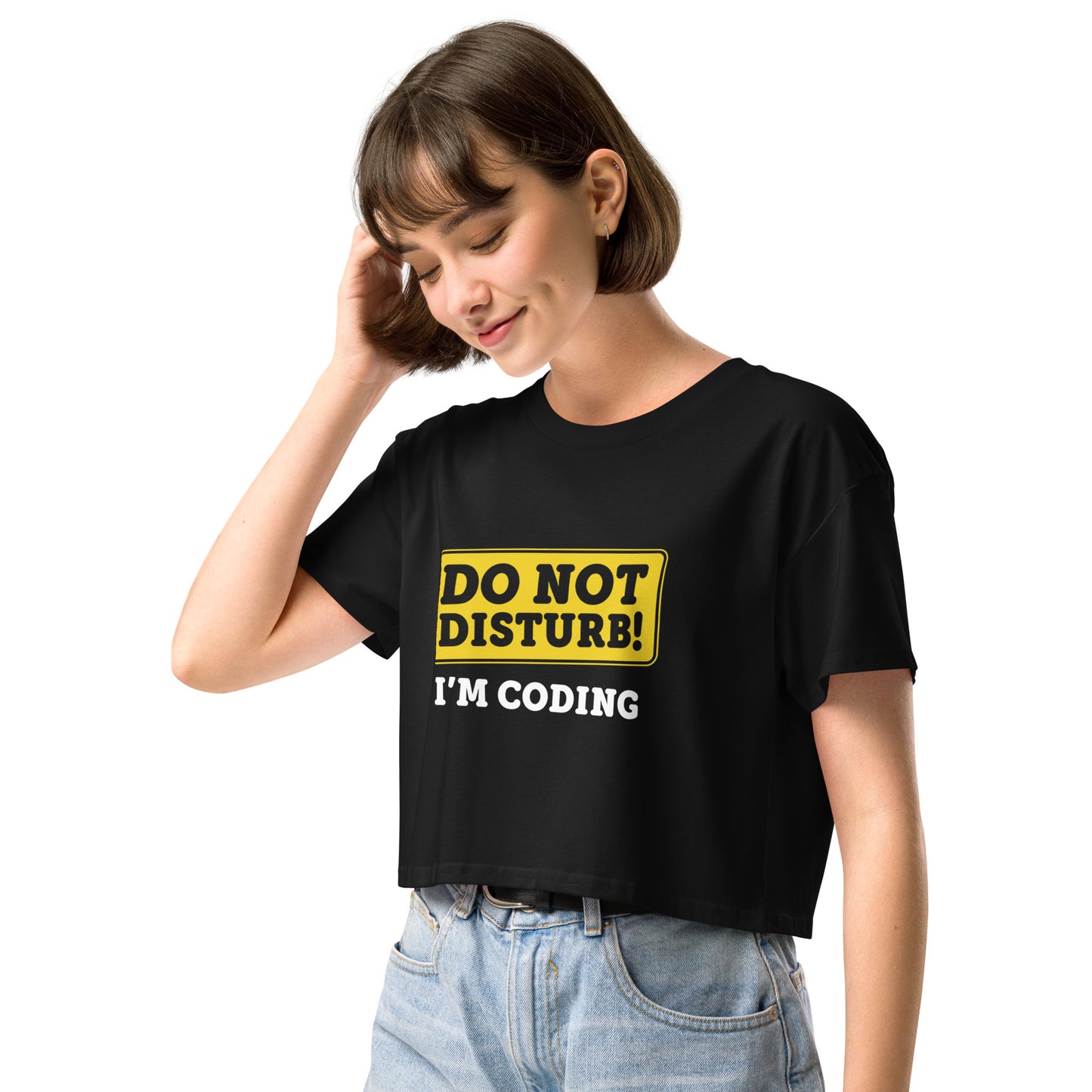 Do not Disturb - Crop T-Shirt