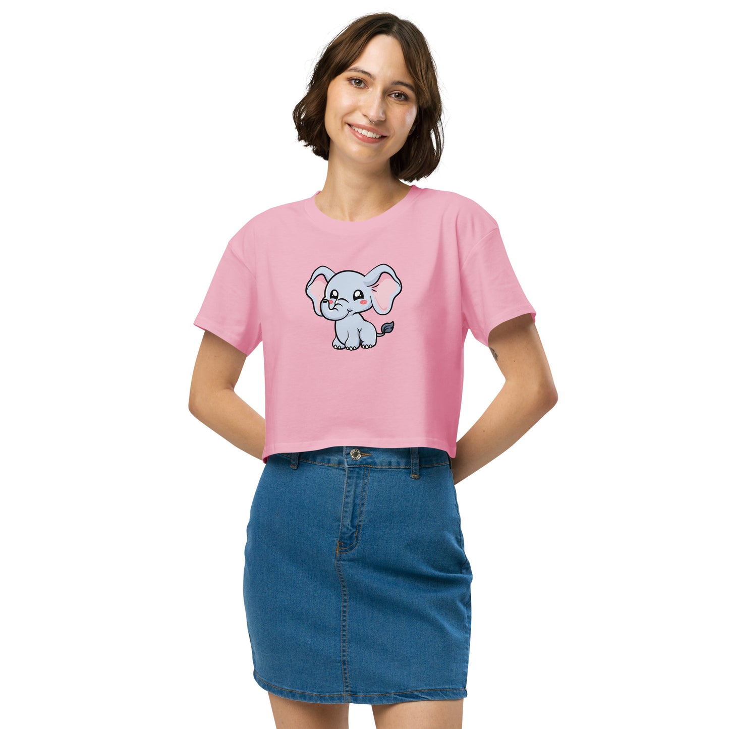 Baby Elefant - Crop T-Shirt