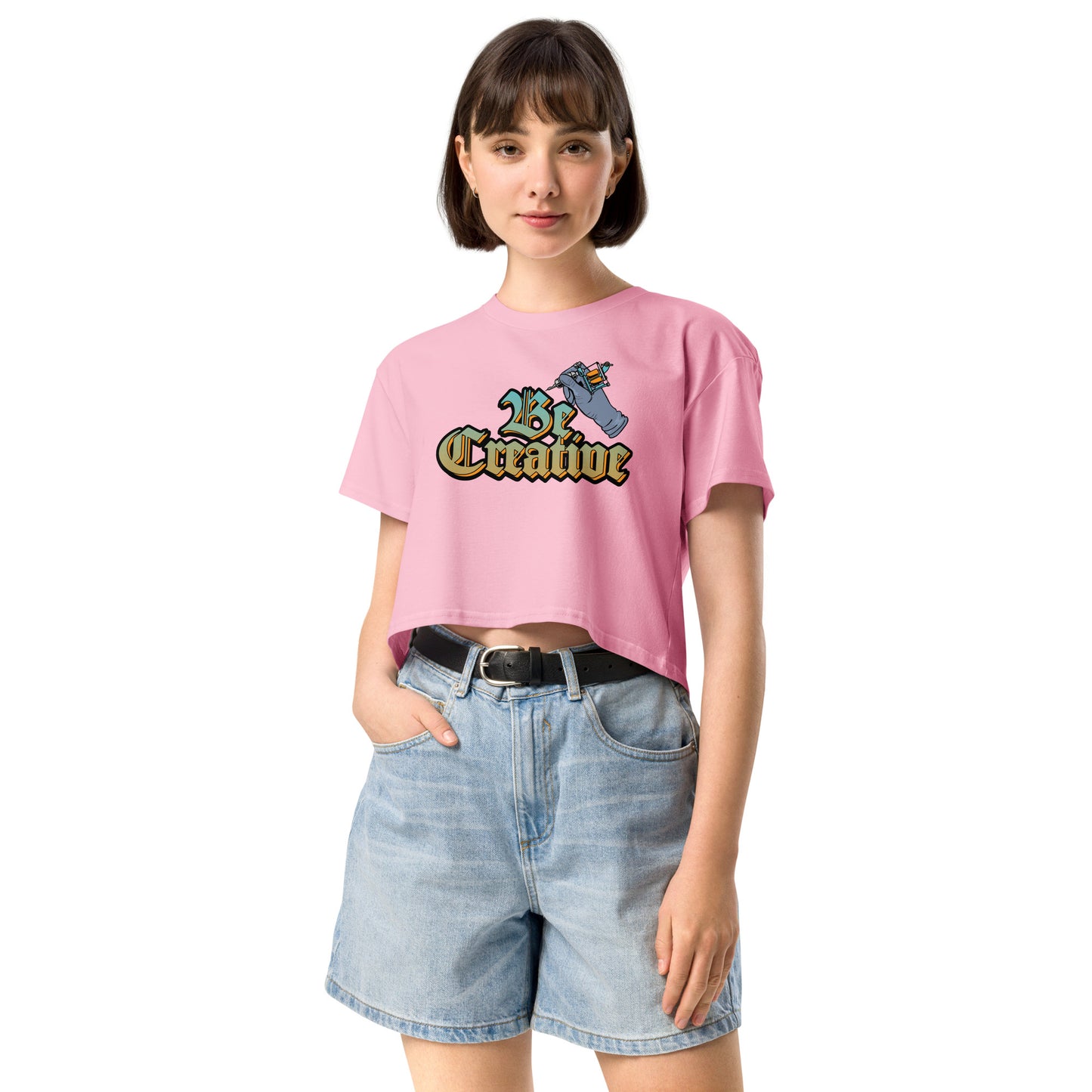Be Creative - Crop T-Shirt