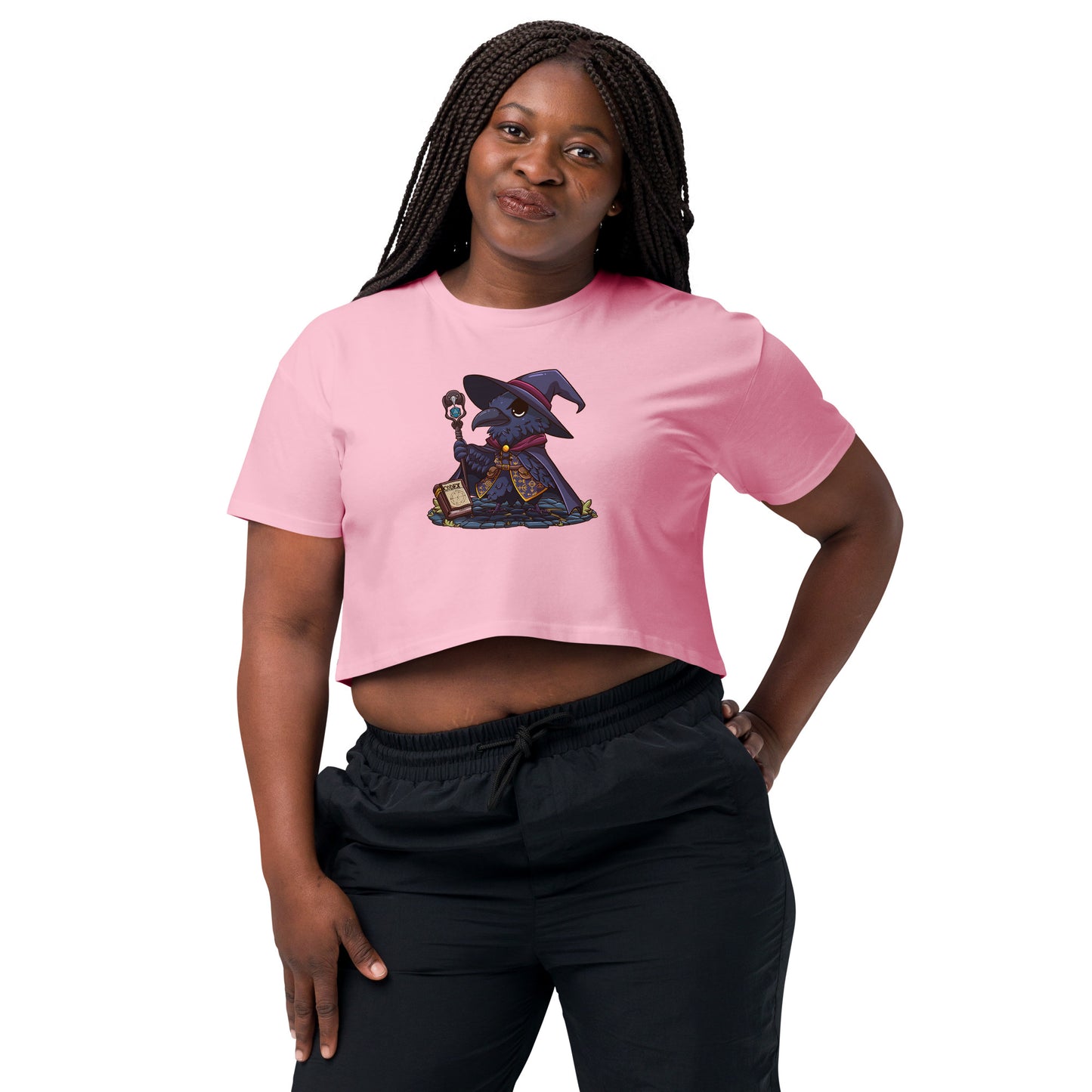 Wizard Raven - Crop T-Shirt
