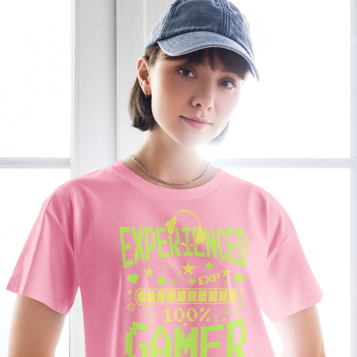 Experienced Gamer - Crop T-Shirt