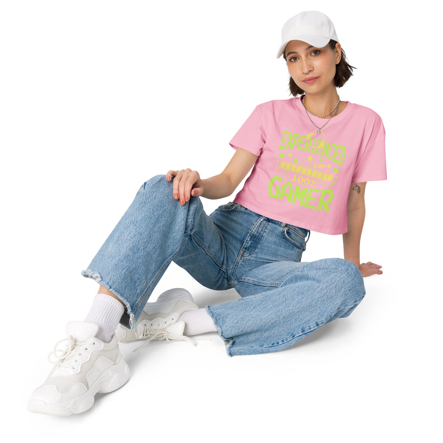 Experienced Gamer - Crop T-Shirt