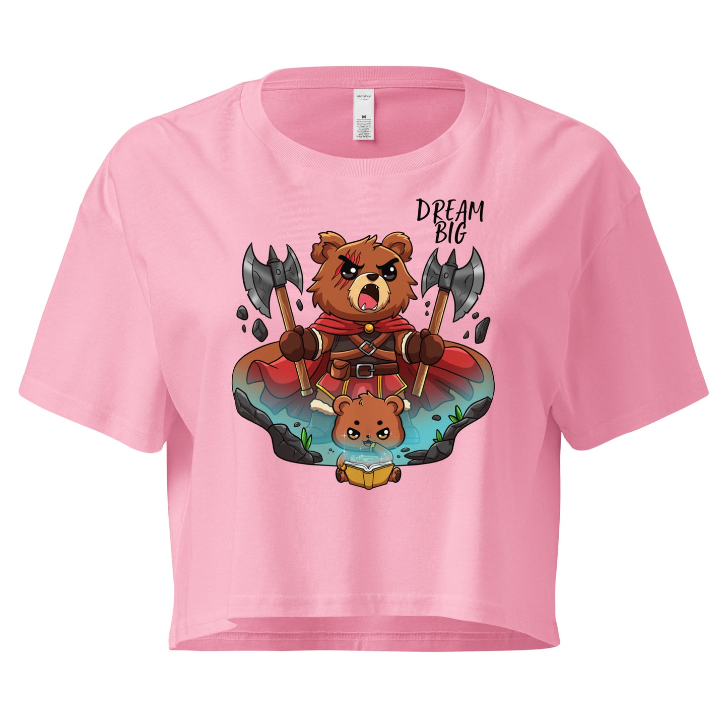 Bearserker Dream Big - Crop T-Shirt