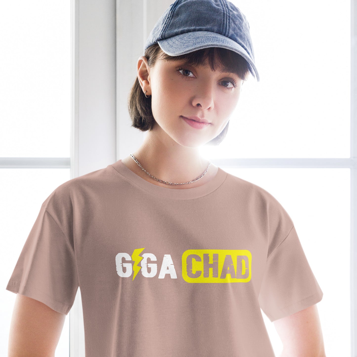 Giga Chad - Crop T-Shirt