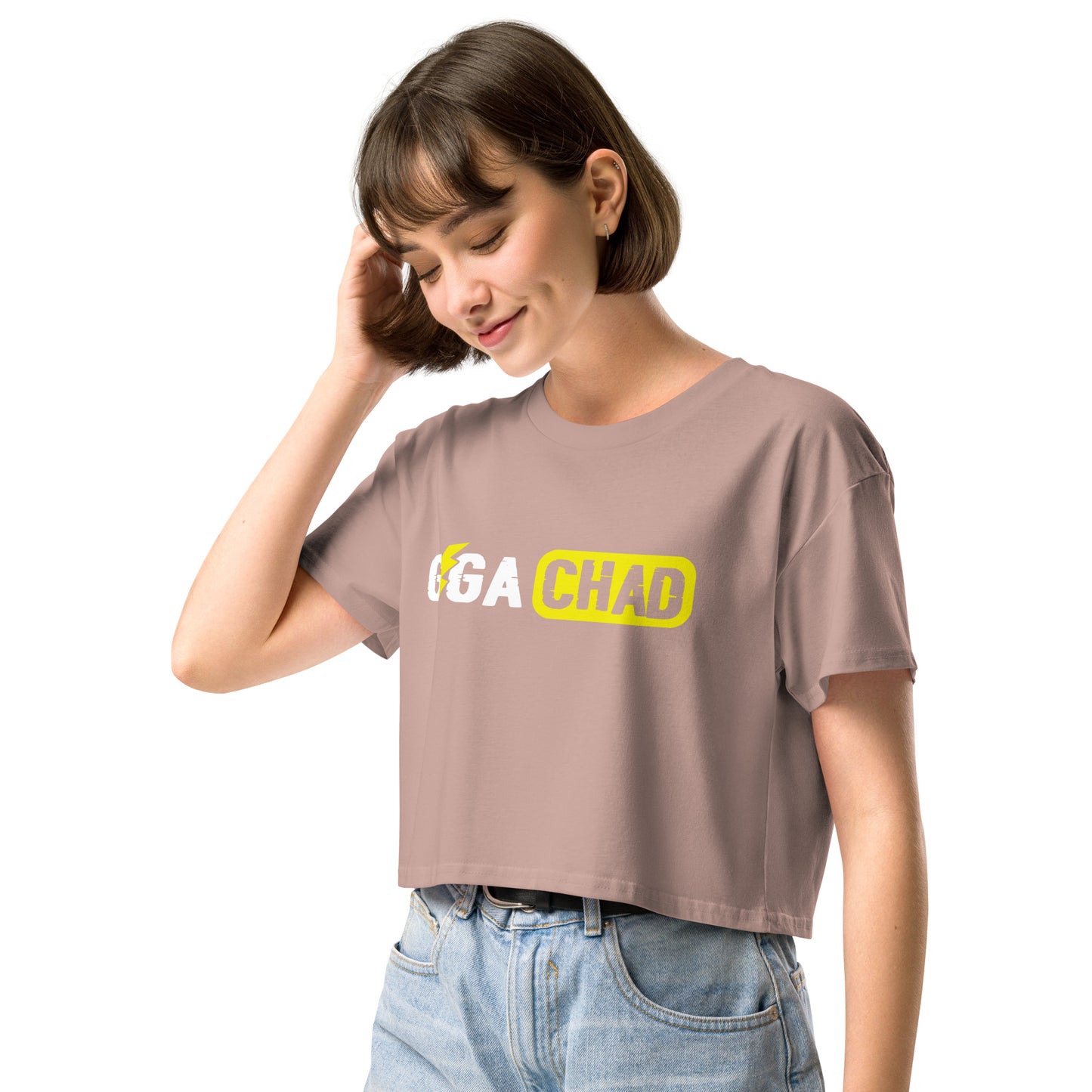 Giga Chad - Crop T-Shirt