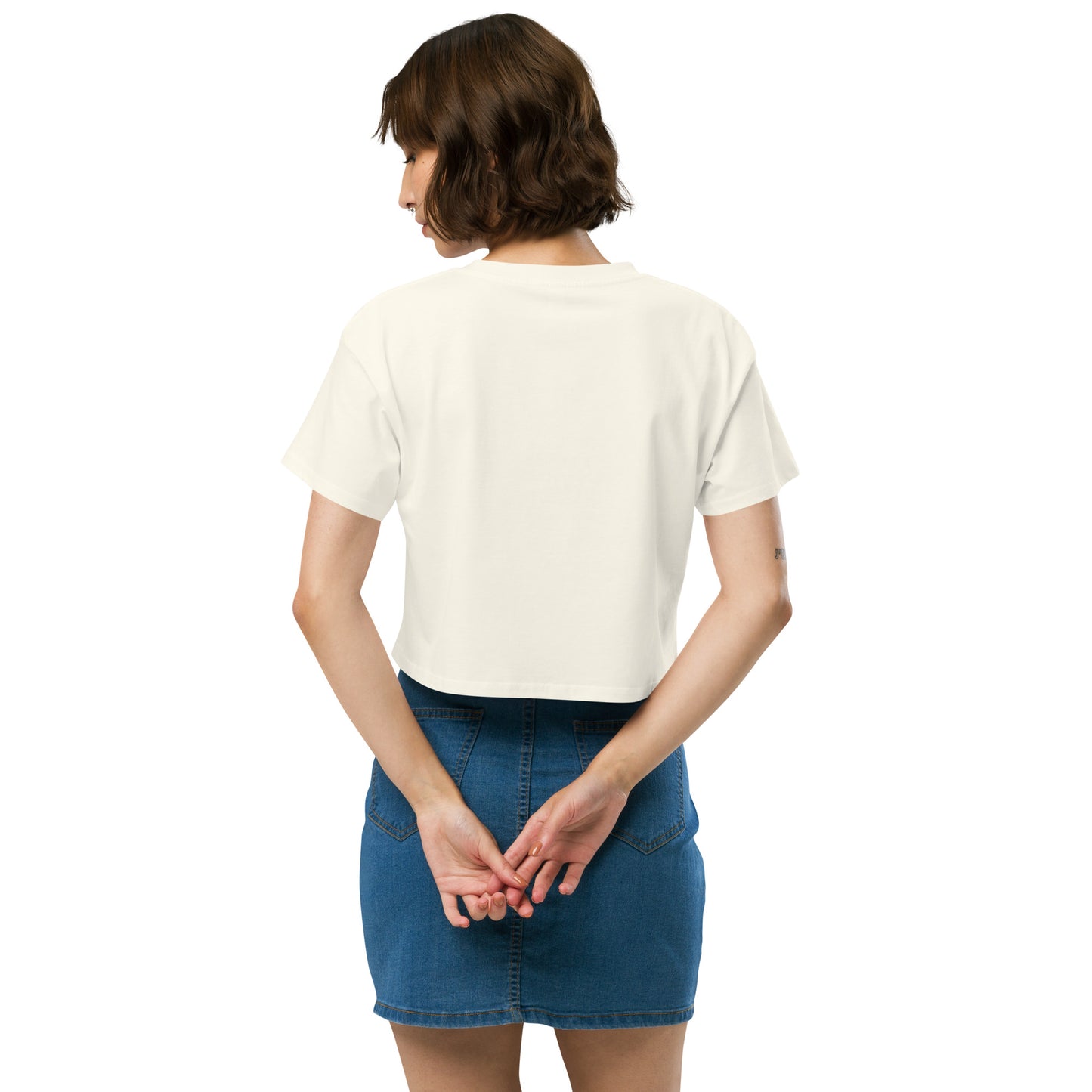 Waschbär Dieb - Crop T-Shirt