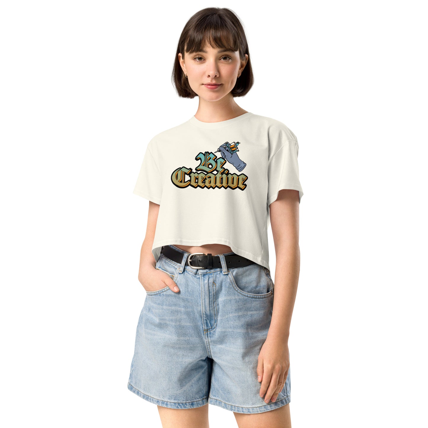 Be Creative - Crop T-Shirt