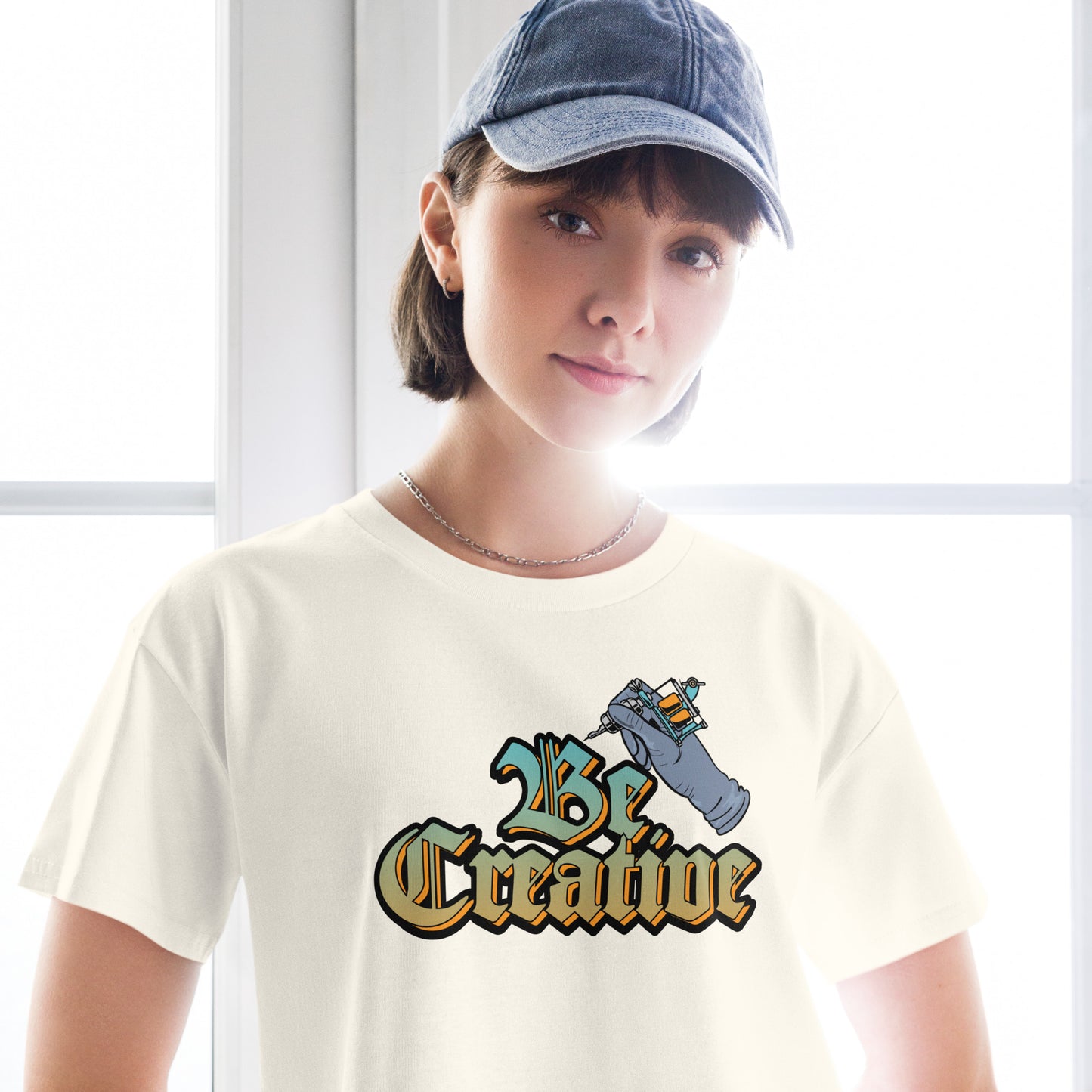 Be Creative - Crop T-Shirt