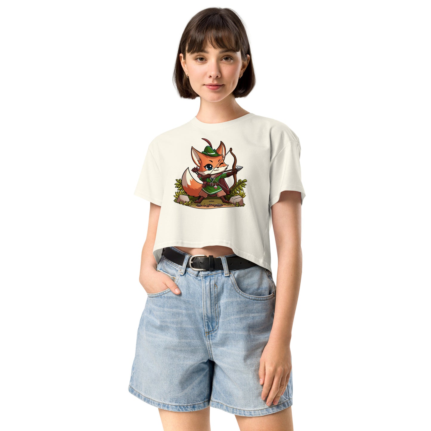 Fuchs Waldläufer - Crop T-Shirt