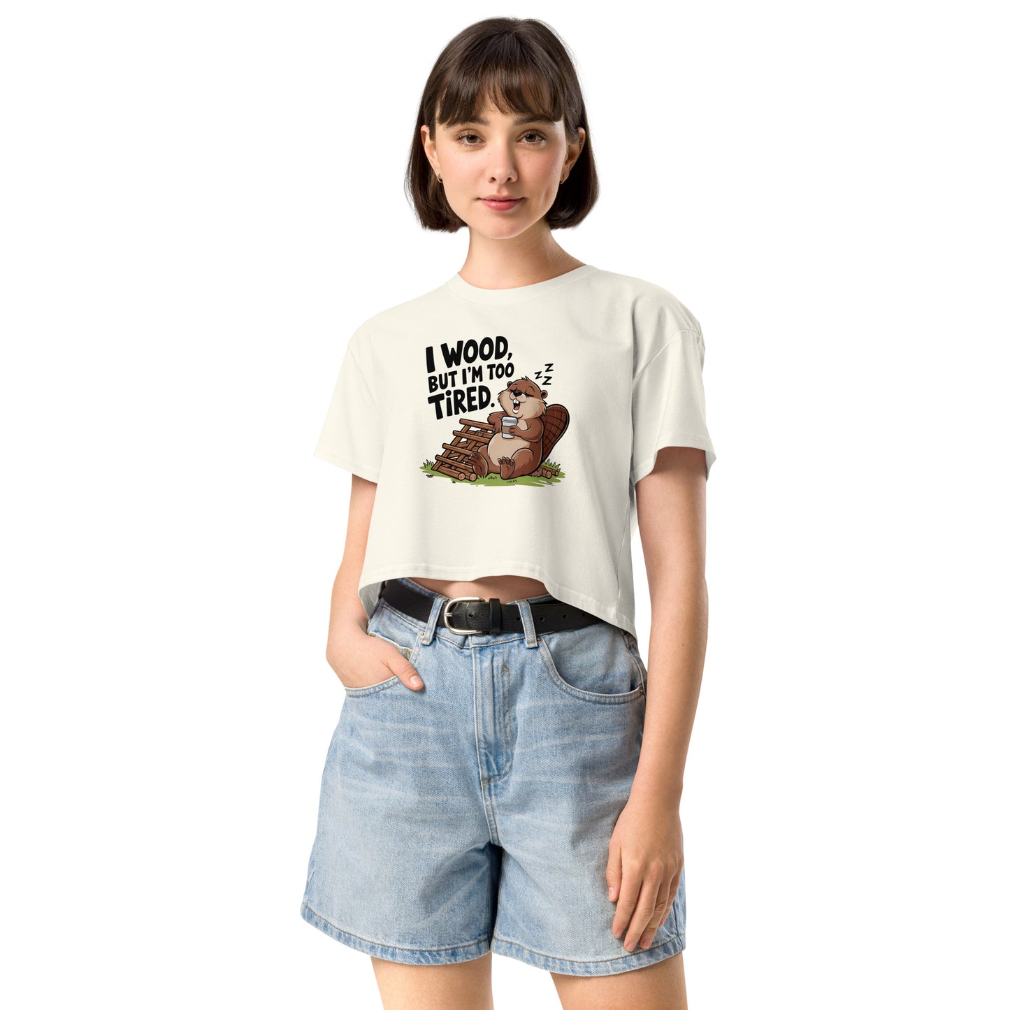 I Wood - Crop T-Shirt