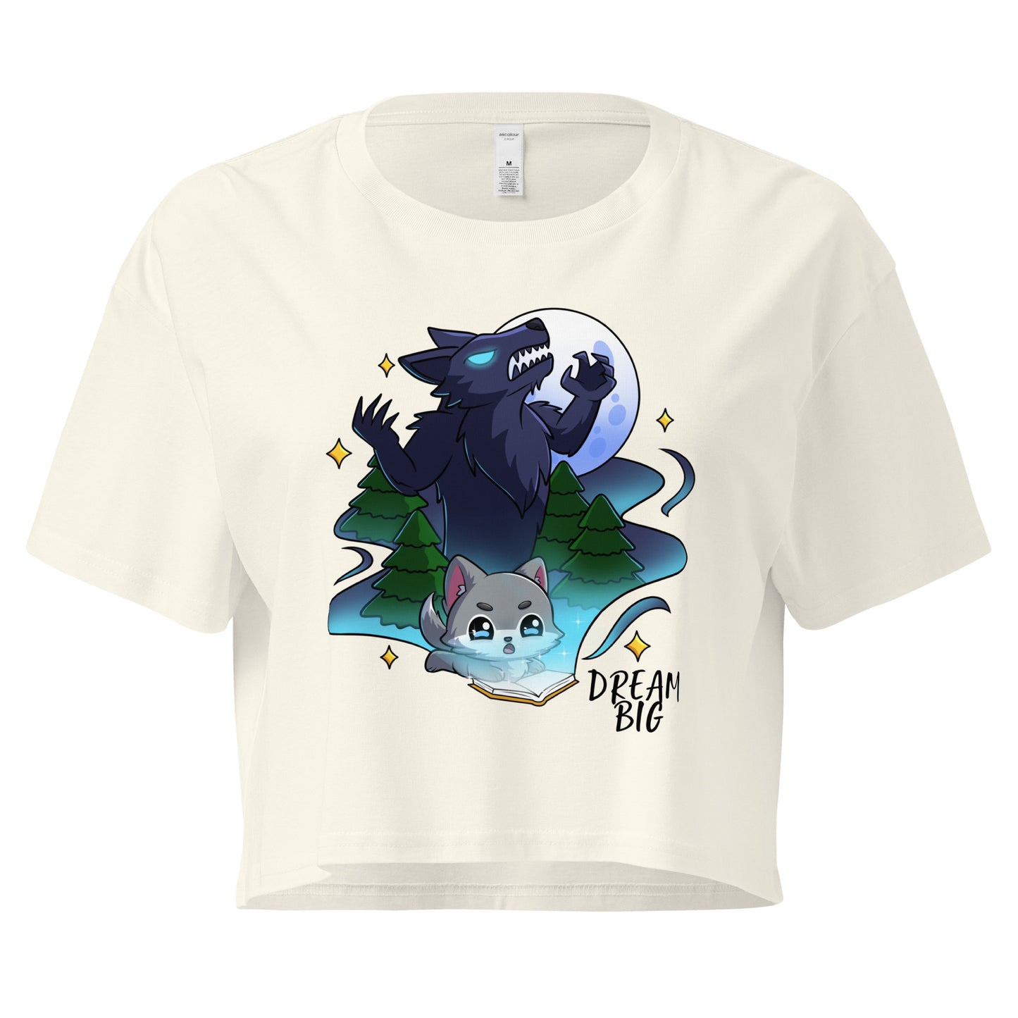 Werwolf Dream Big - Crop T-Shirt