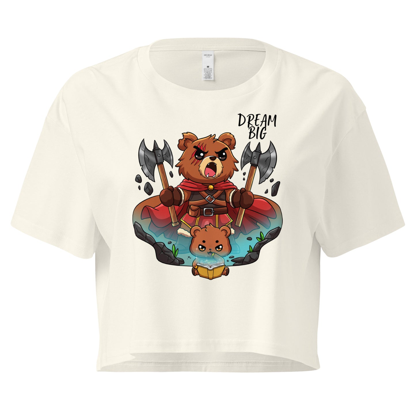 Bearserker Dream Big - Crop T-Shirt