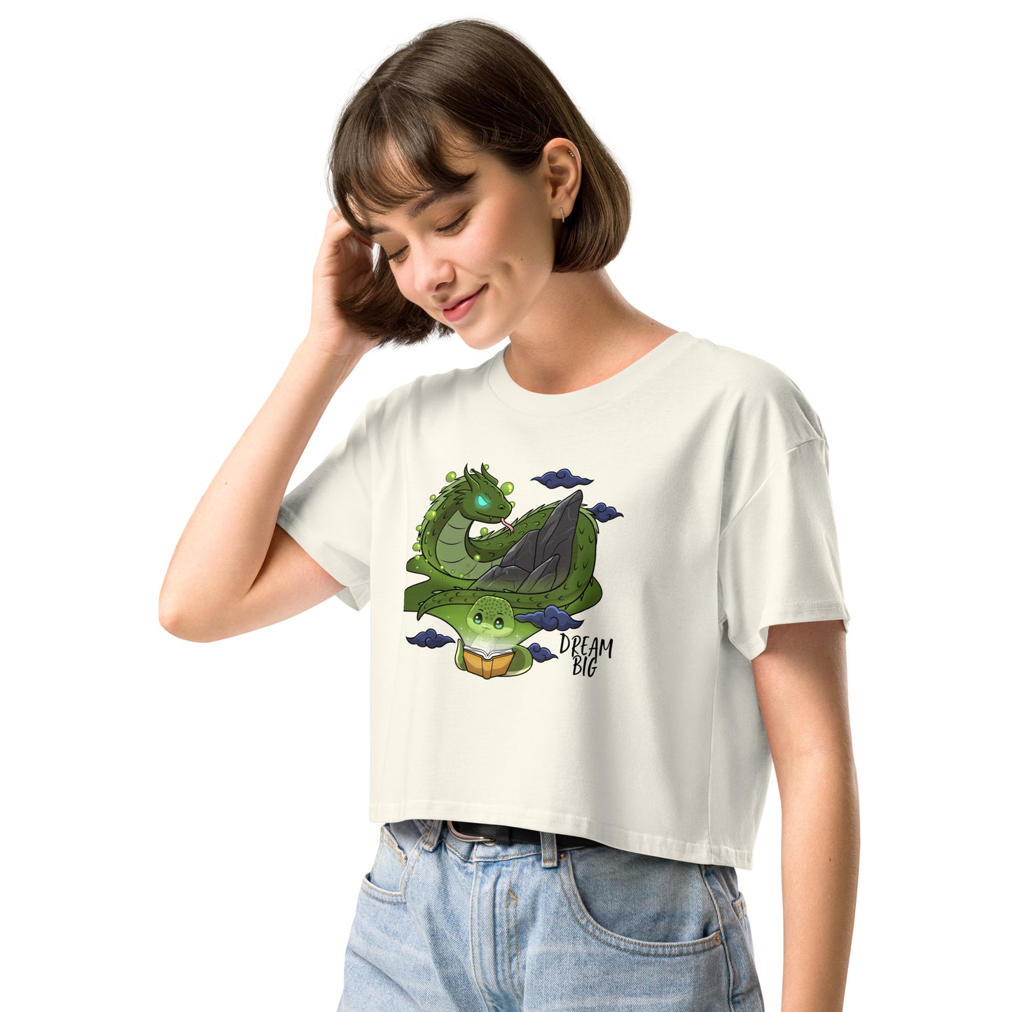 Basilisk Dream Big - Crop T-Shirt