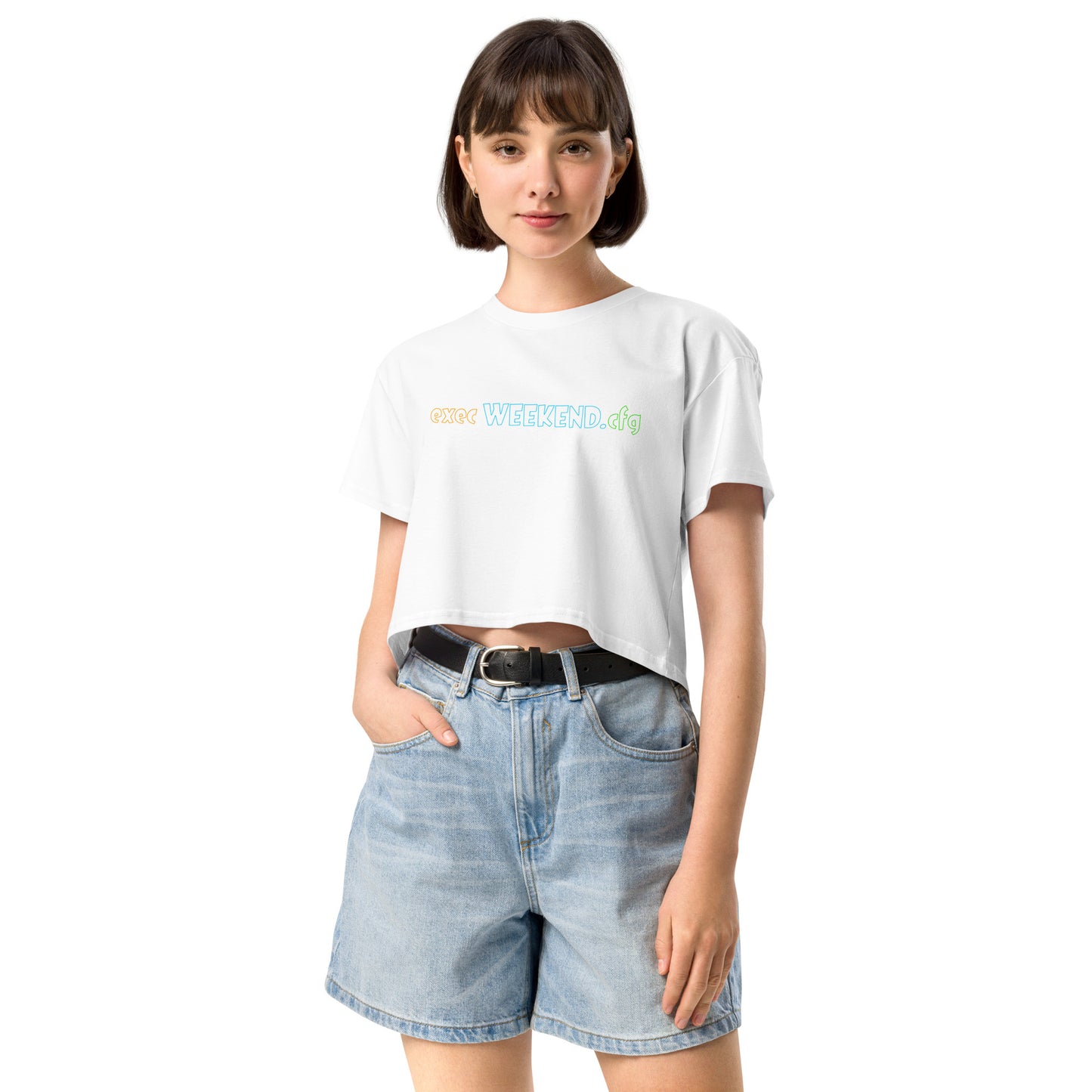 exec Weekend - Crop T-Shirt