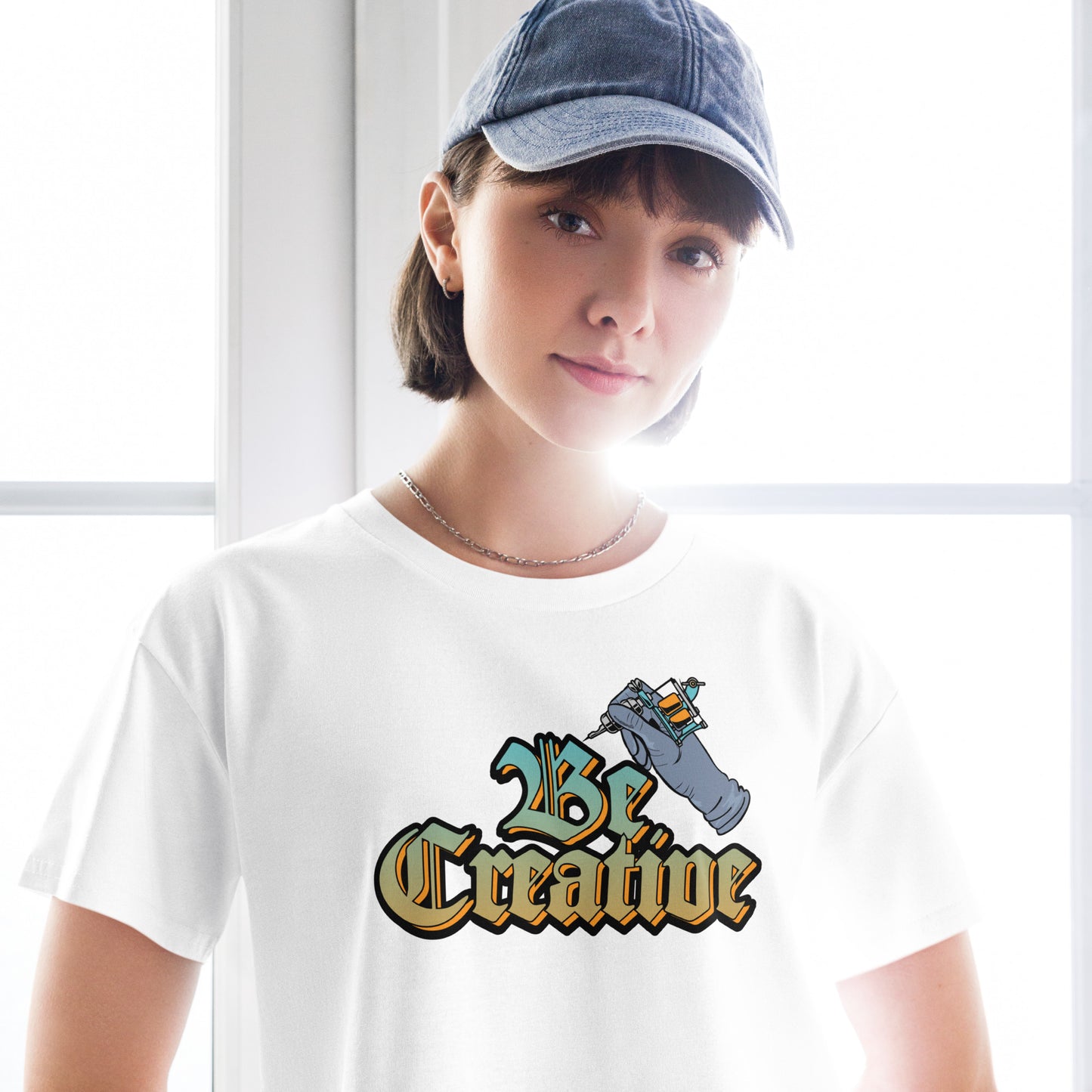 Be Creative - Crop T-Shirt