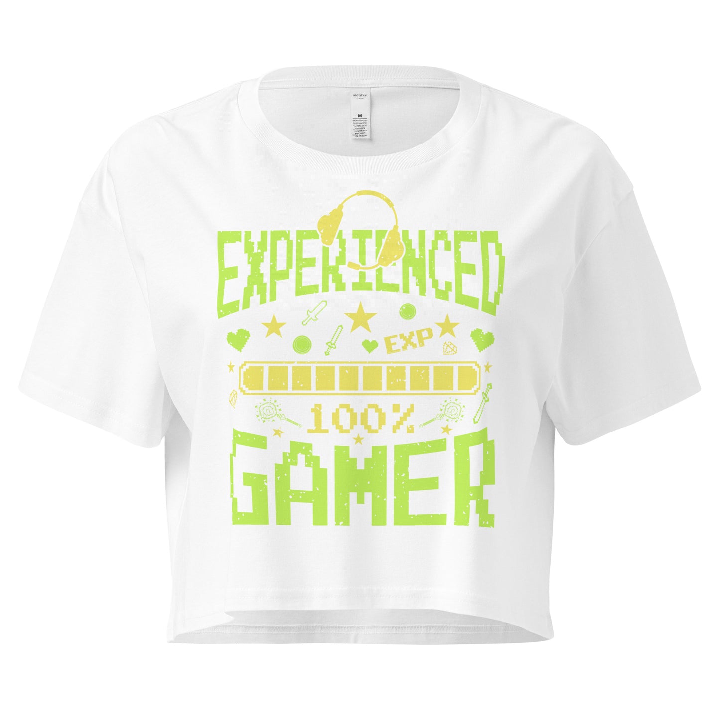 Experienced Gamer - Crop T-Shirt