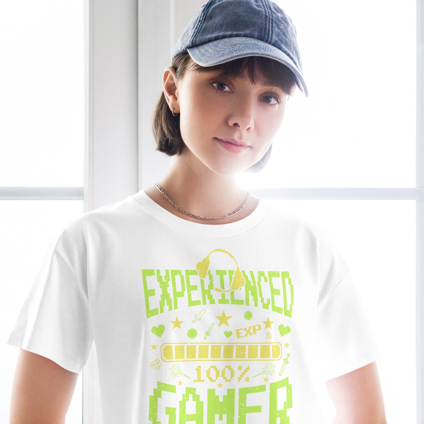 Experienced Gamer - Crop T-Shirt
